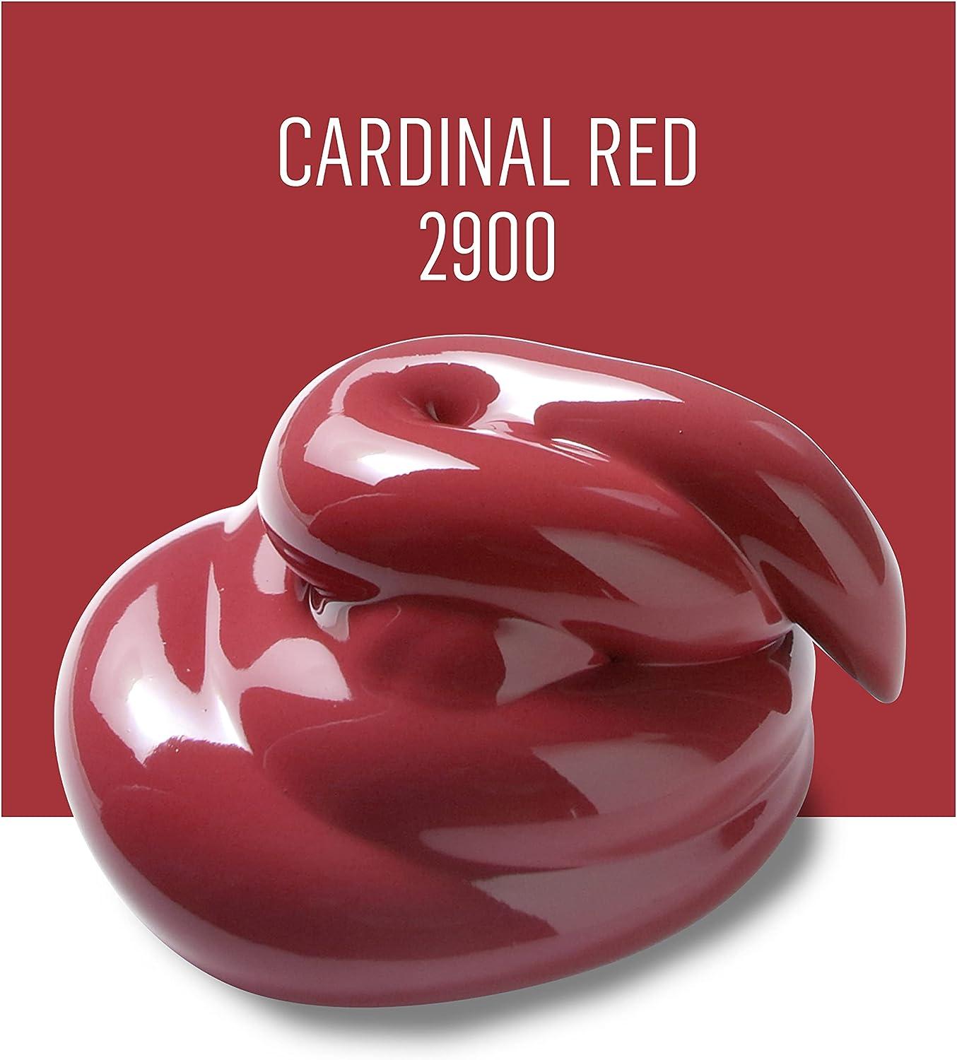 FolkArt Multi-Surface Satin Cardinal Red Acrylic Paint, 2 fl. oz.