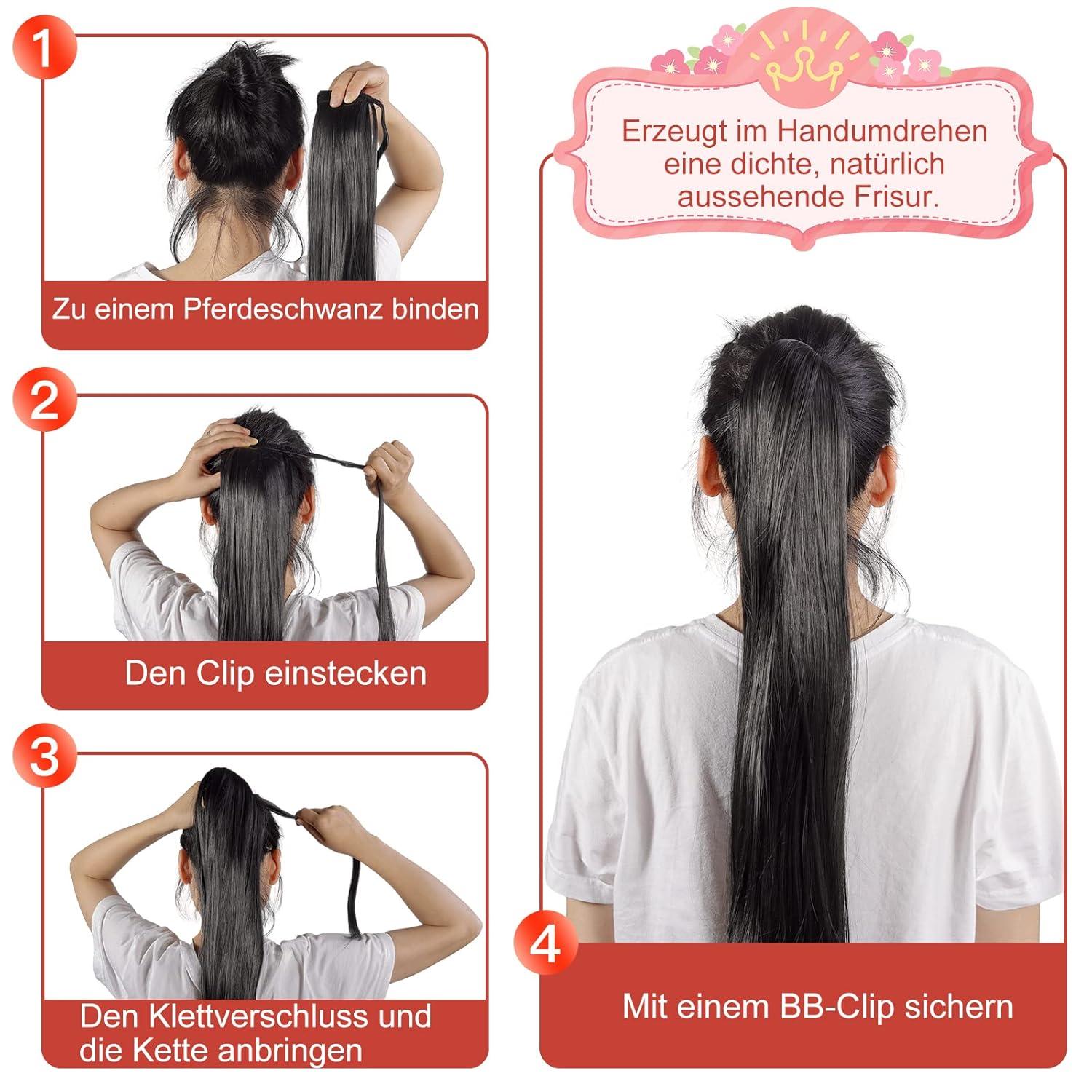 Clip in hair extensions 70cm clearance