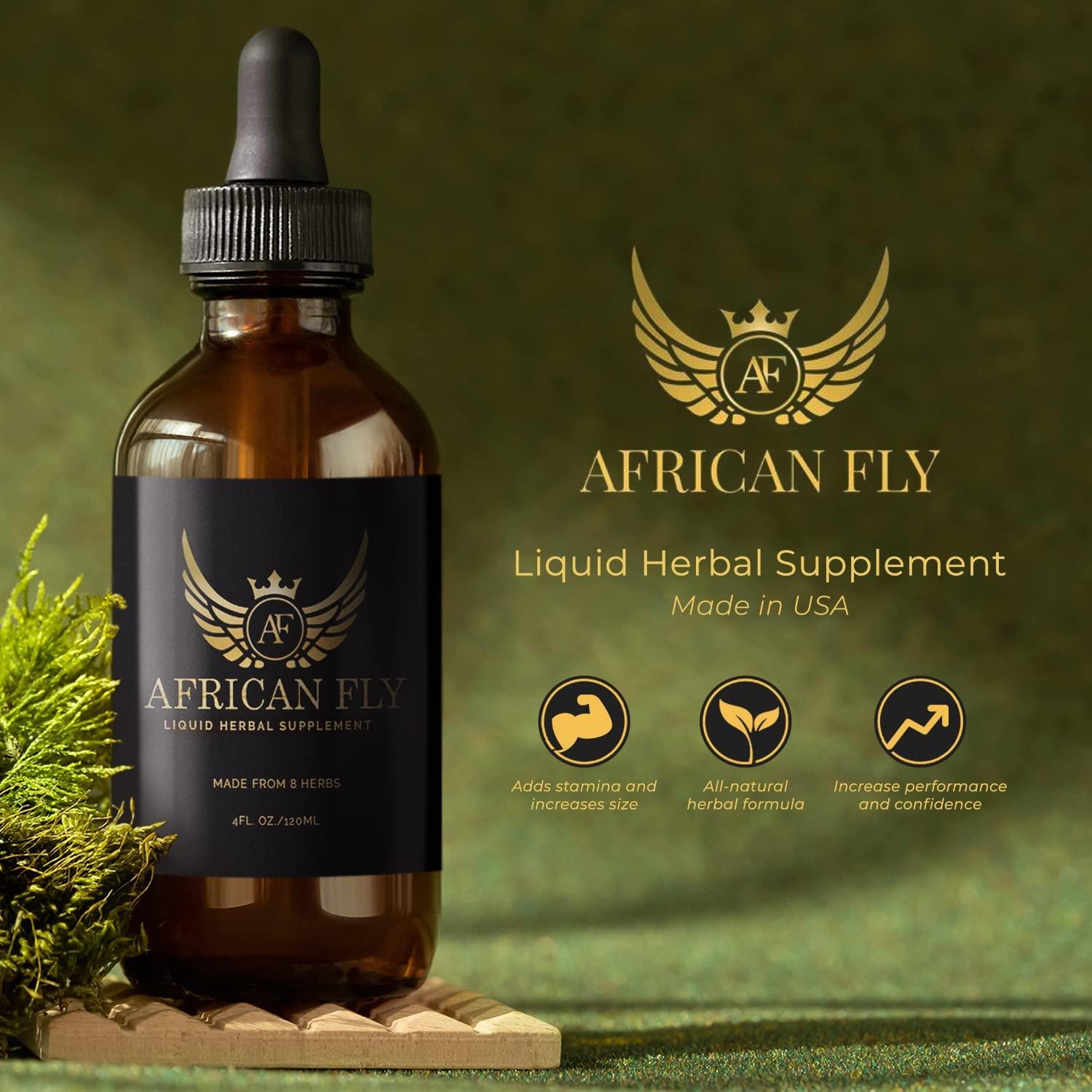 African Fly Supplement for Men Women 40 60  Years Old Vegan