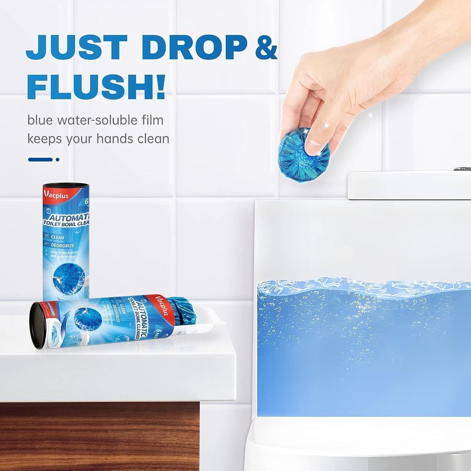 Vacplus Toilet Bowl Cleaners 12 Pack Efficient Toilet Cleaner for