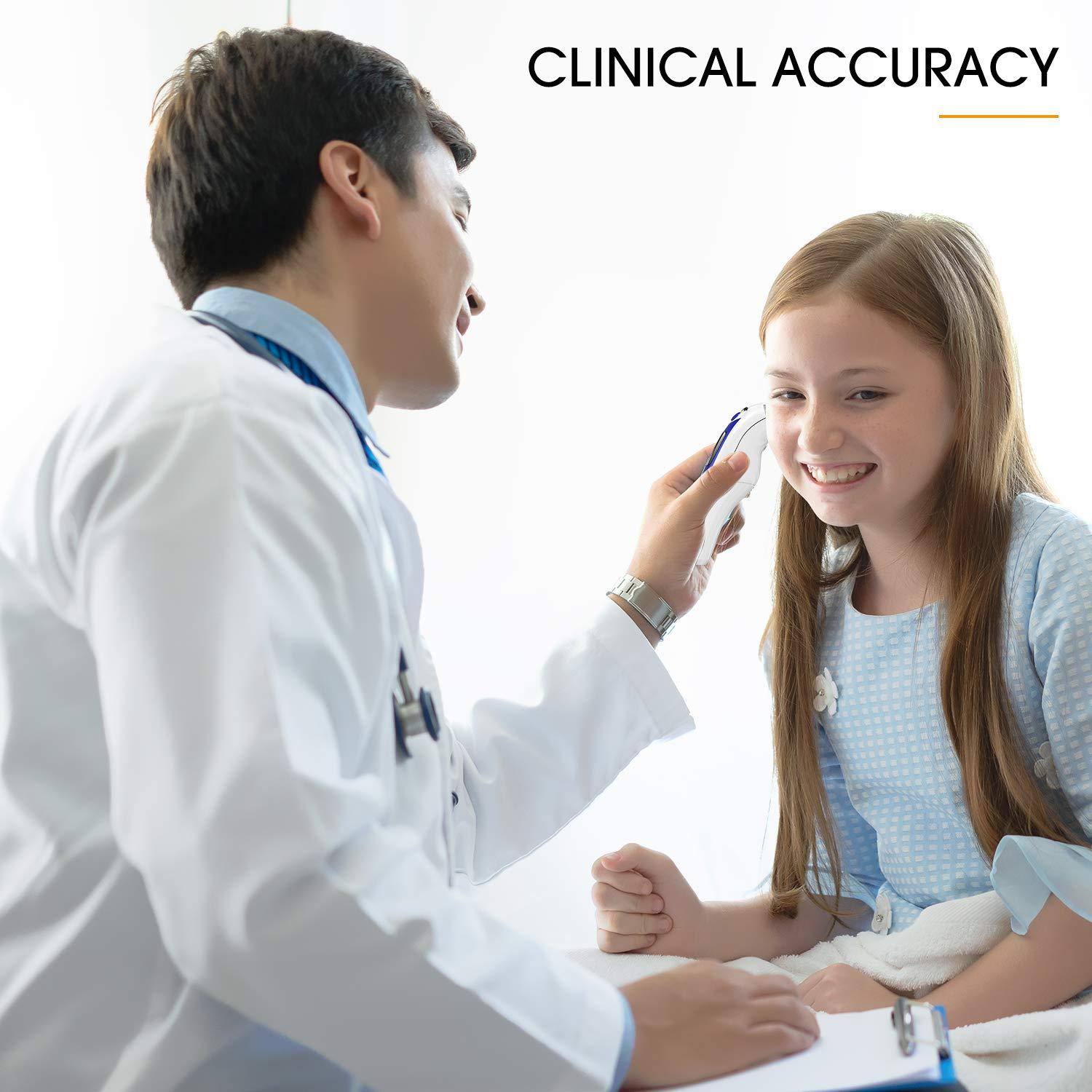 Digital Forehead Ear Thermometer for Adults and Baby, NURSAL Touchless