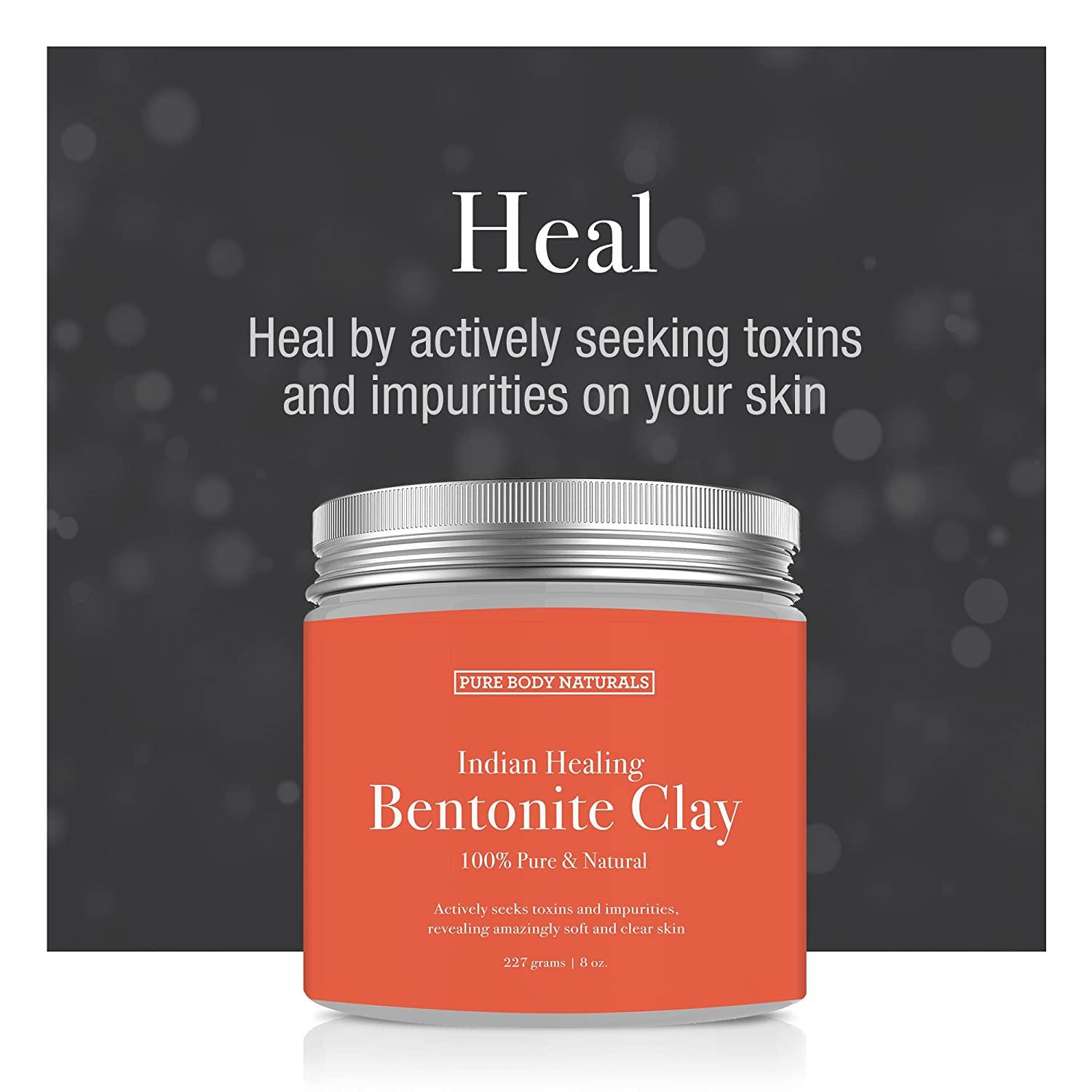 Face Mask Gift Set with Dead Sea Mud Mask, Bentonite Clay and Charcoal