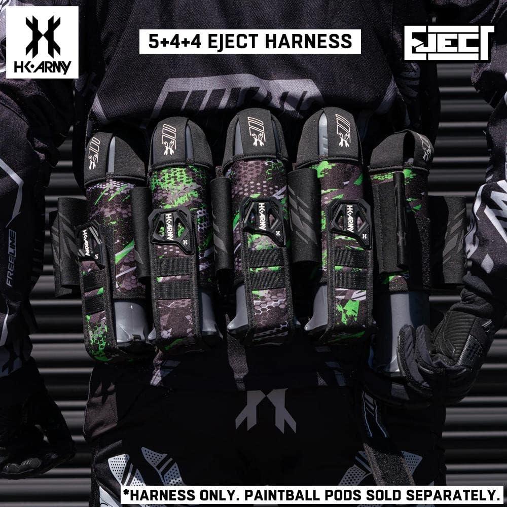 HK Army 5+4 Eject Paintball Harness Pod Pack Electric