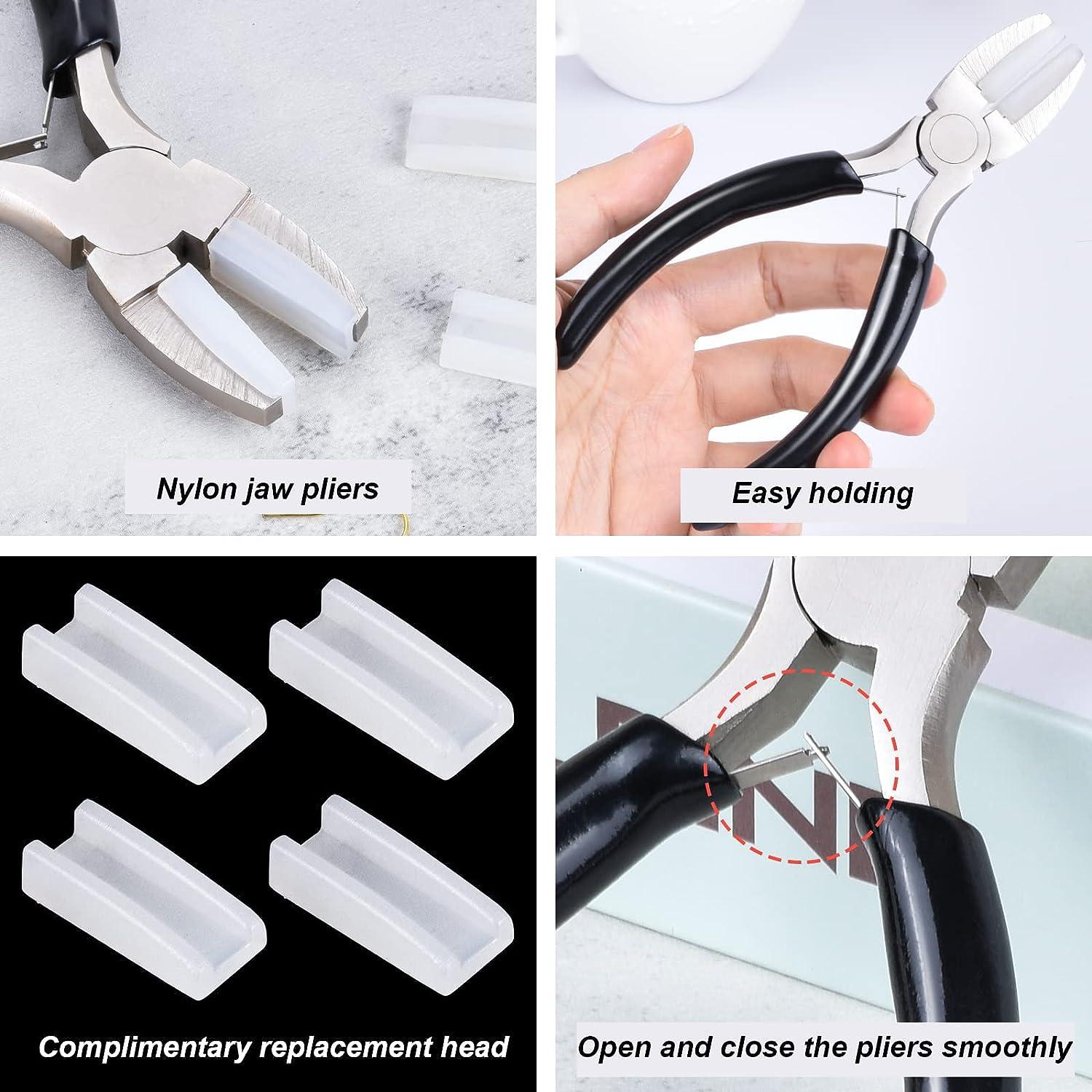 Nylon Pliers Jewelry Making Tools Carbon Steel Tools for Beading