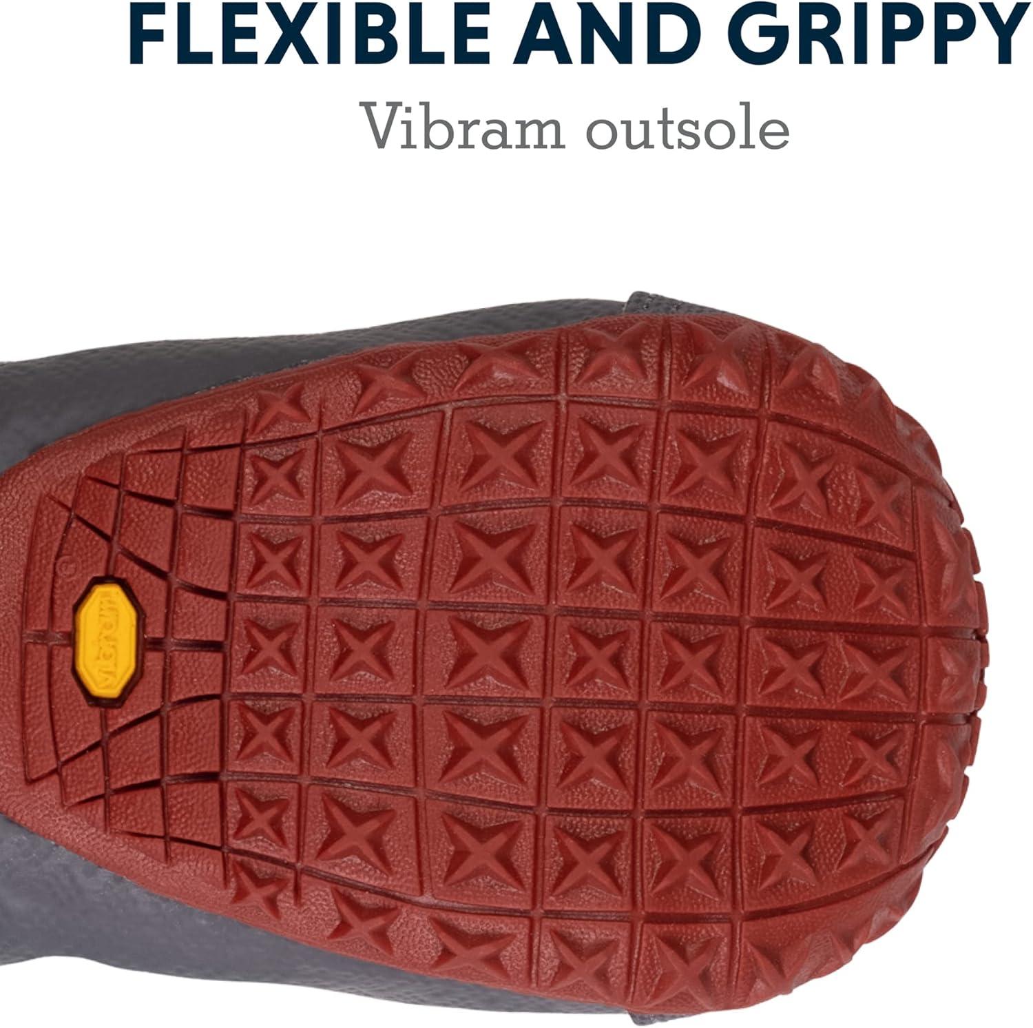 Lot De 2 Bottes Ruffwear Grip Trex Pour Chien – Noir Obsidienne, Taille 2,5 Pouces, Neuves