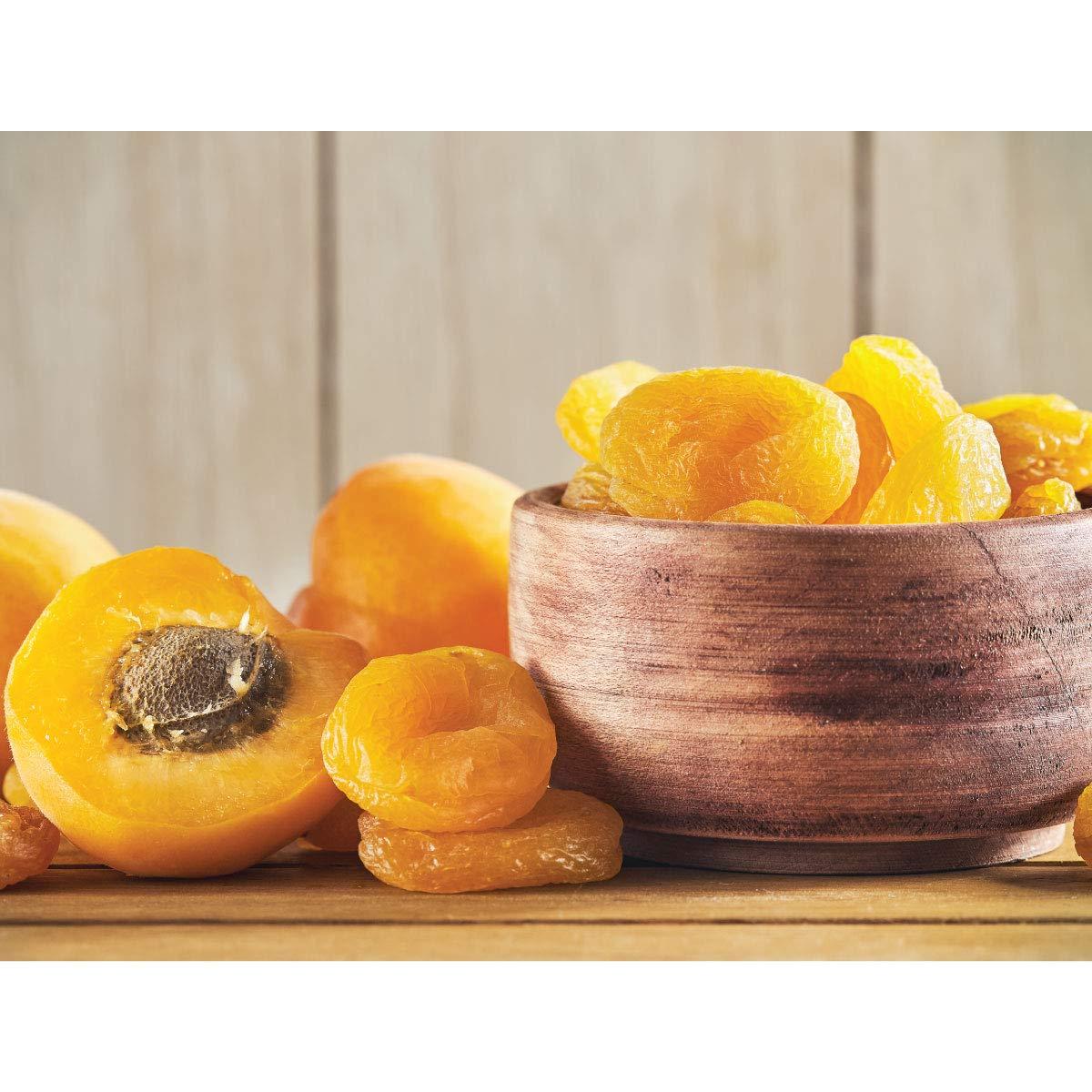 Gramas Jumbo Turkish Apricots in Resealable 1 lb. Bag Vegan GlutenFree