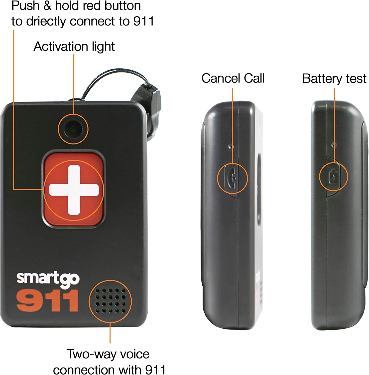 SmartGo 911 Help Now Emergency Communicator Medical Alert