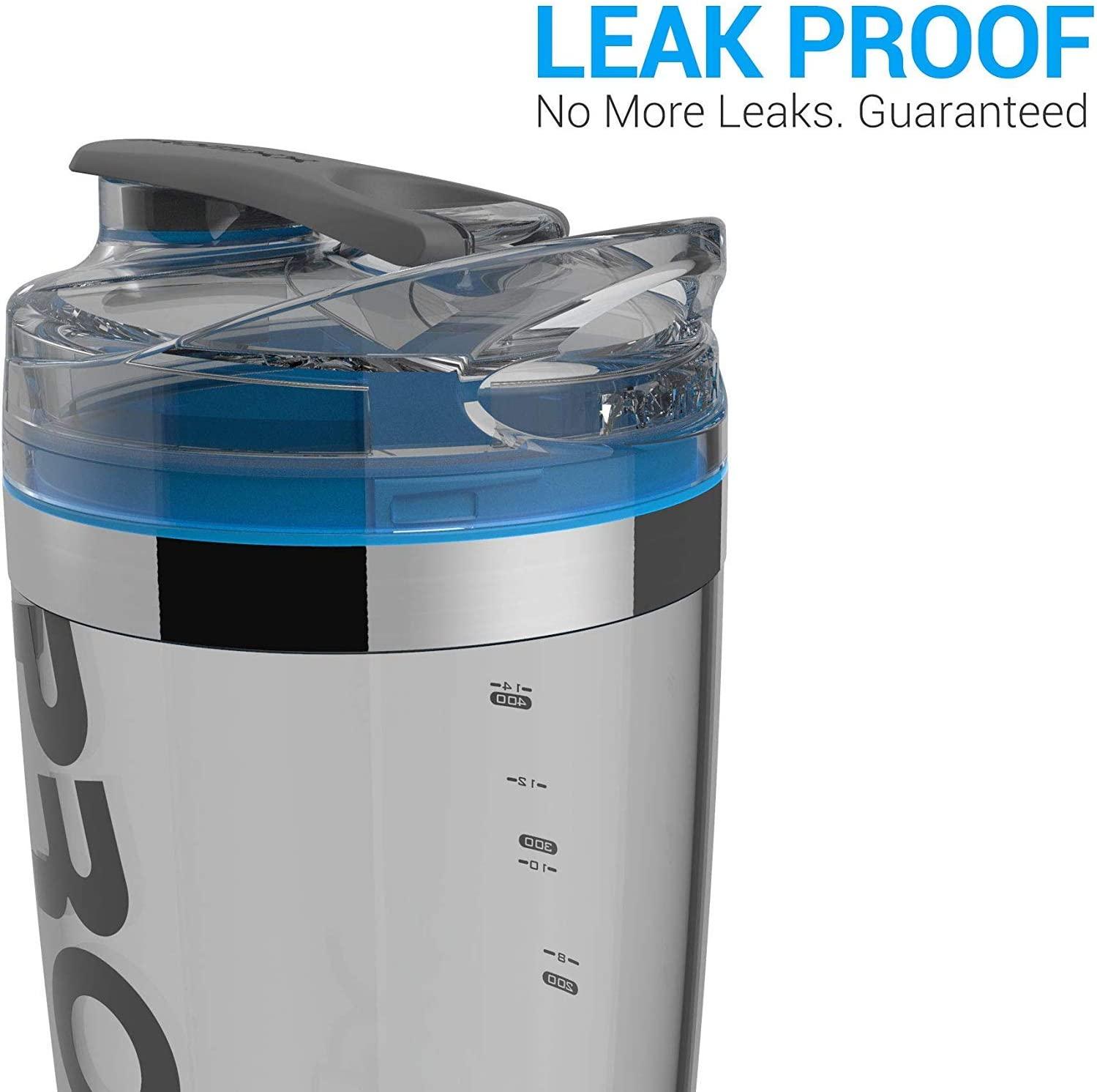 Promixx Charge Shaker Bottle - Device-charging Vortex Mixer with Supplement  Storage, Easy-to-clean Tritan Cup (20oz | Black)