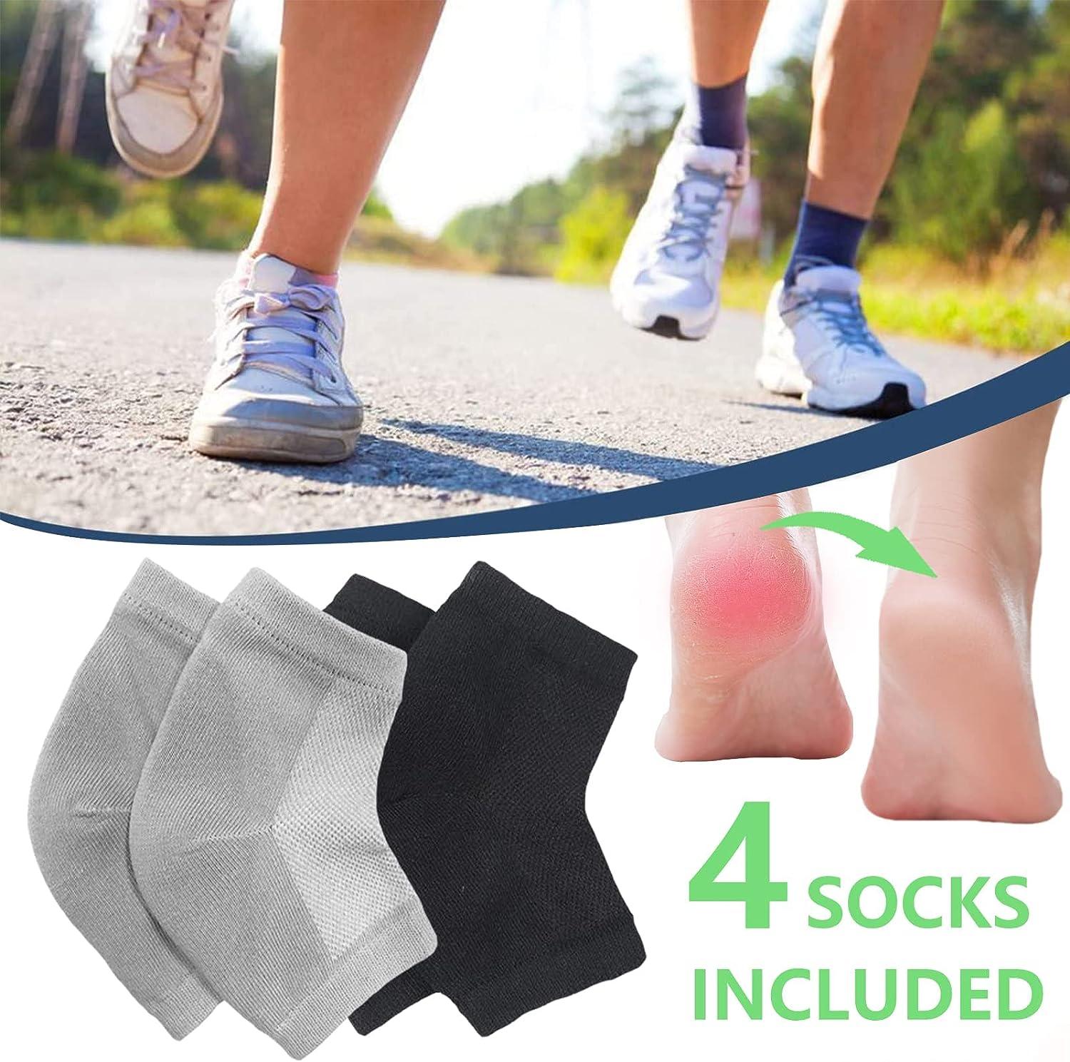 Plantar Fasciitis Treatment Heel Pain Relief Protectors Foot Inserts Heel Socks for Achilles
