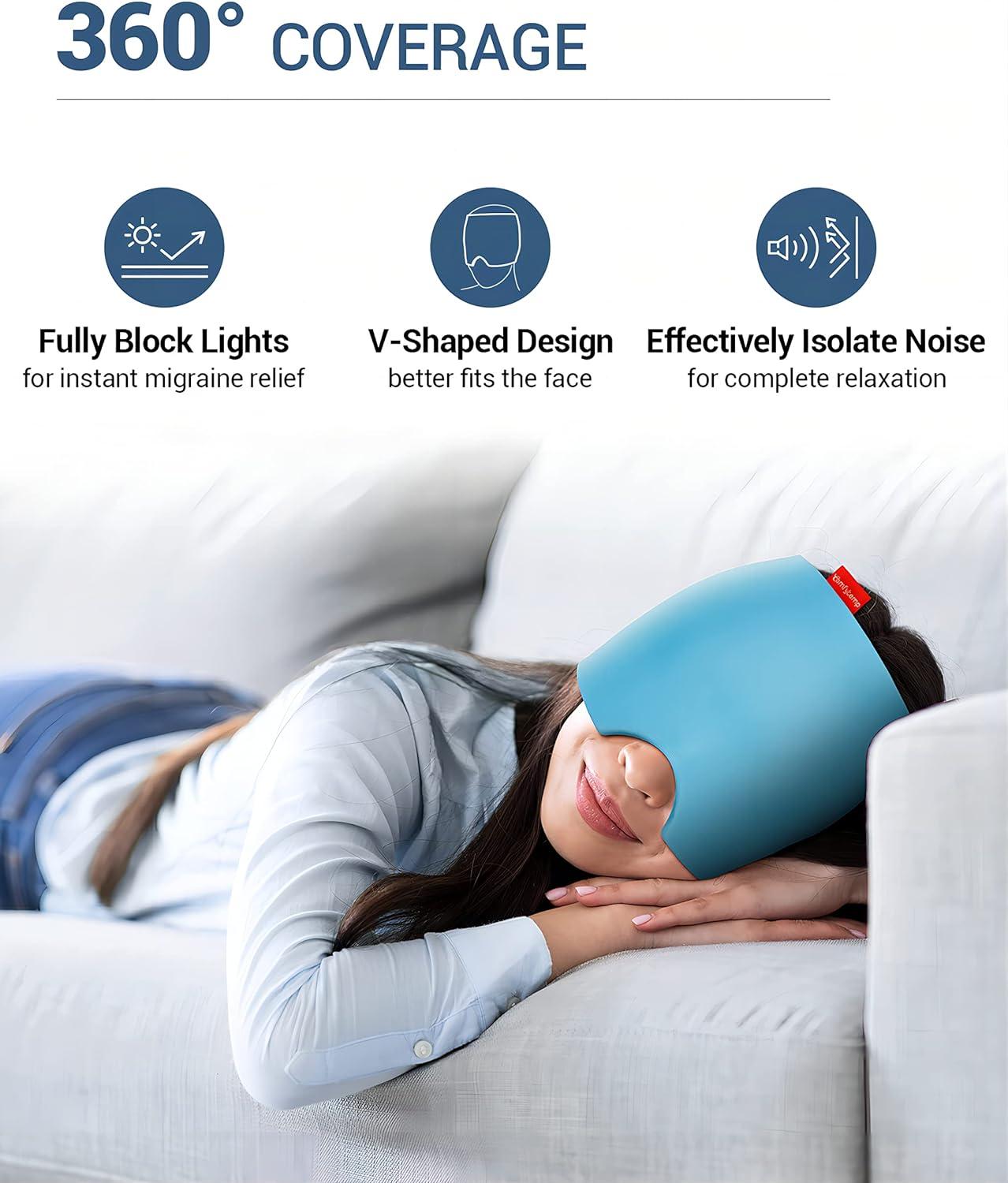 Comfytemp Migraine Relief Cap Stretchable Wearable Reusable