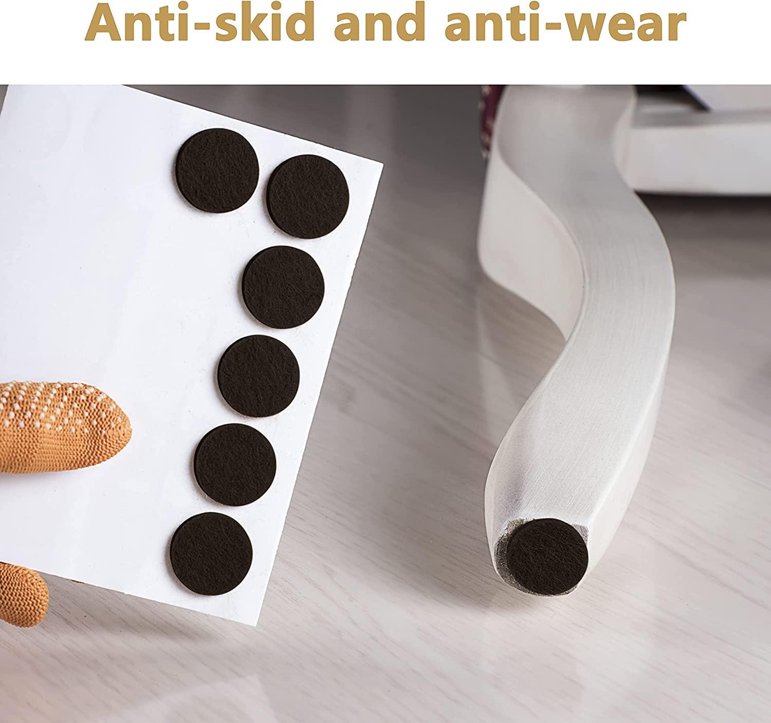 Caydo 12PCS Black Self Adhesive Felt Sheets, Soft Velvet Sticky Back