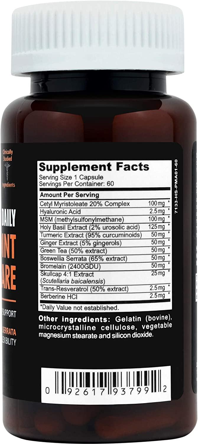 CLINICAL DAILY Joint Support Supplement for Inflammation, Loss of