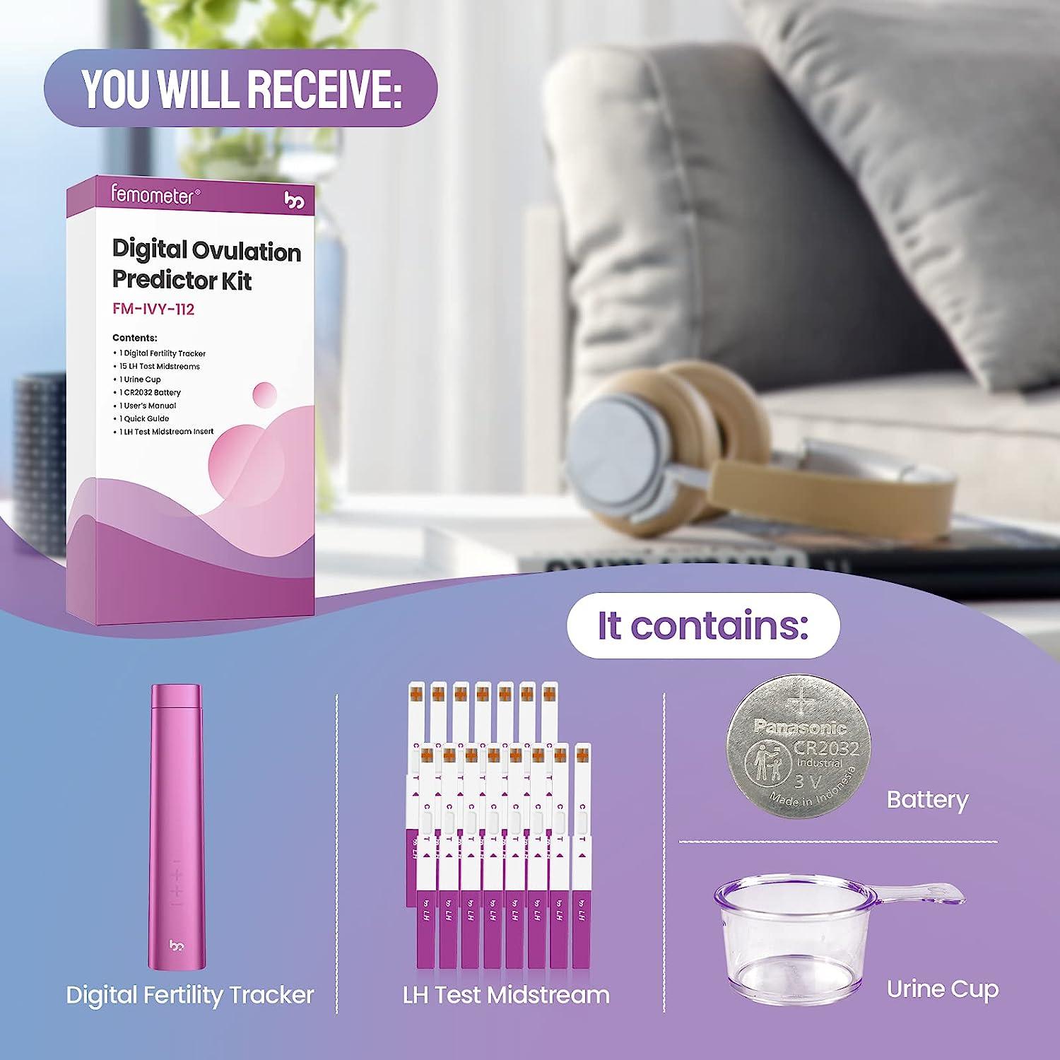 Femometer Ovulation Predictor Kit IVY112, Digital Ovulation Test