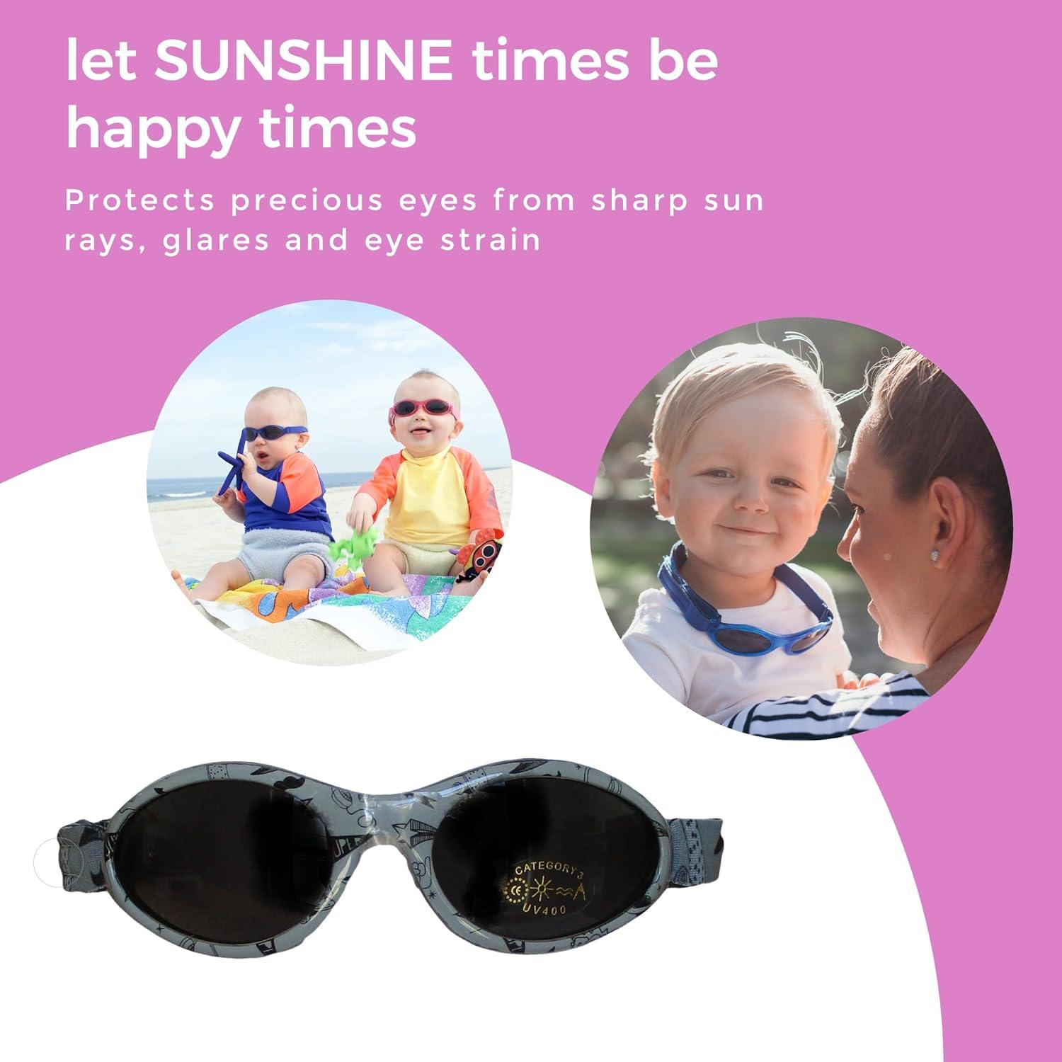 Baby/Kidz Banz Adventure Silver Sunglasses