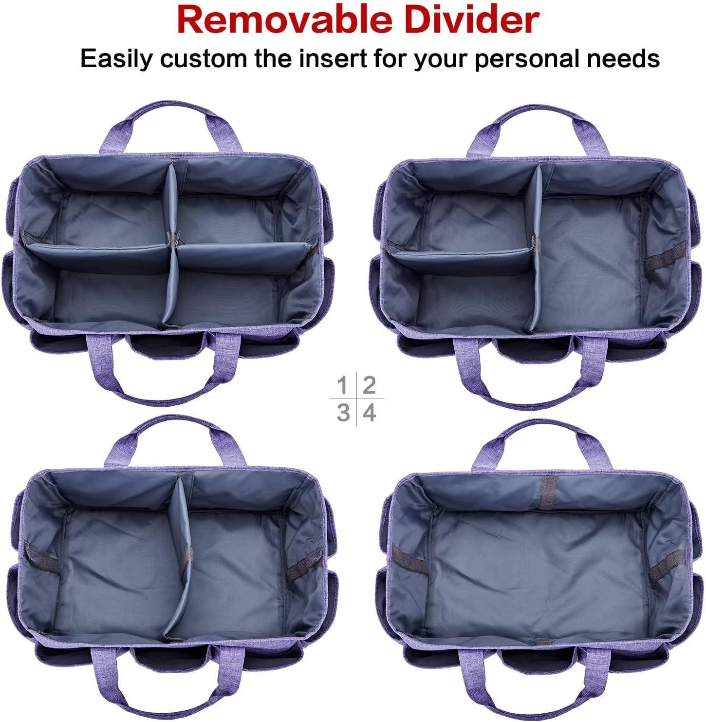 Backpack Insert Organizer Purple