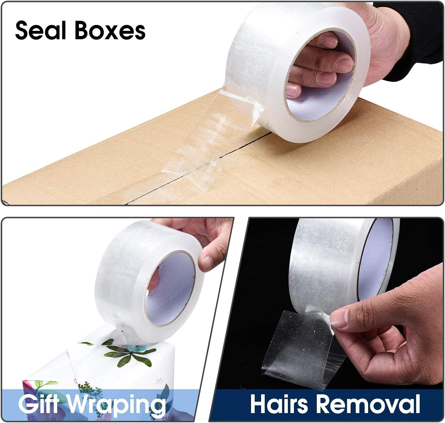 Lot Of Clear Packing Tape, 2 Inch Wide, 2.0mil Thickness, 110 Yard Per - View #9