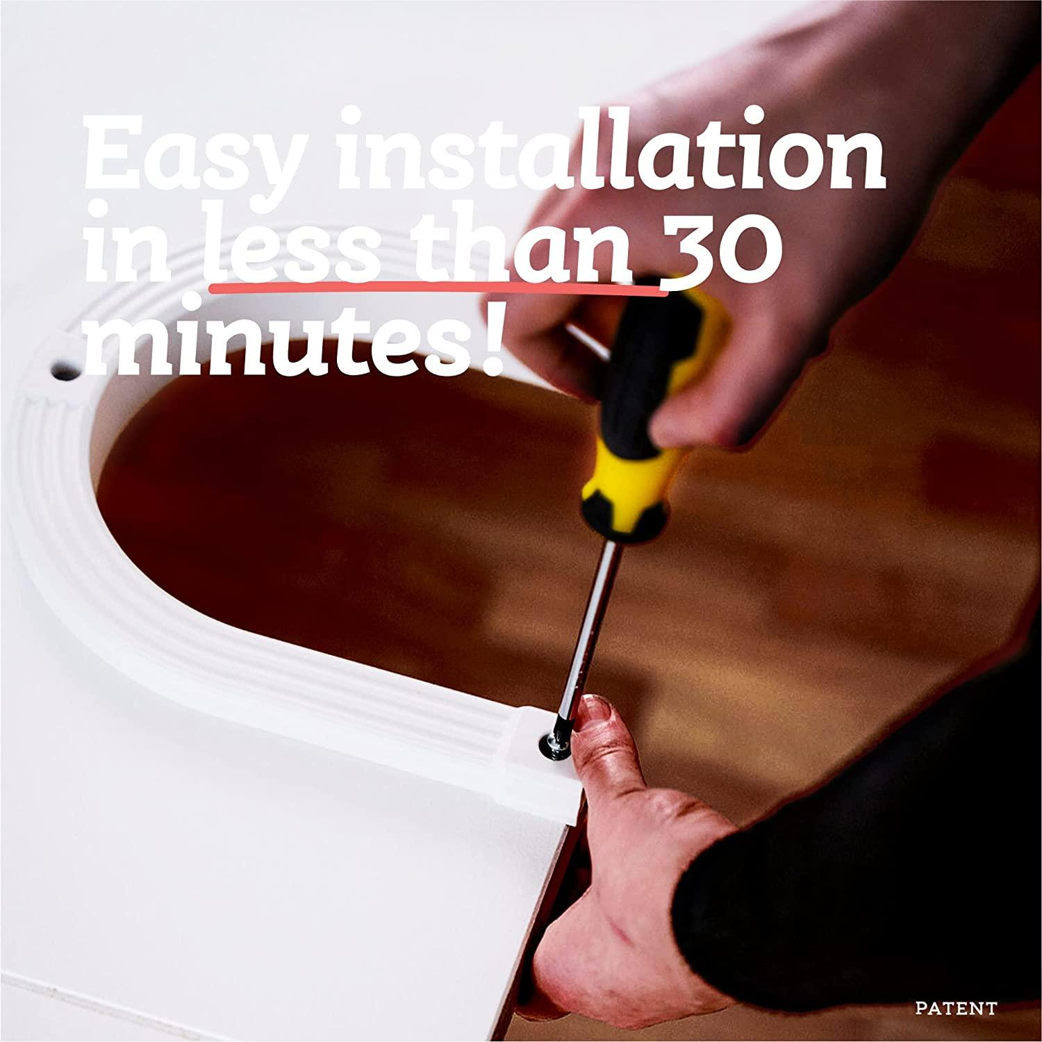 Interior Cat Door NoFlap Design for Easy DIY Setup Secure