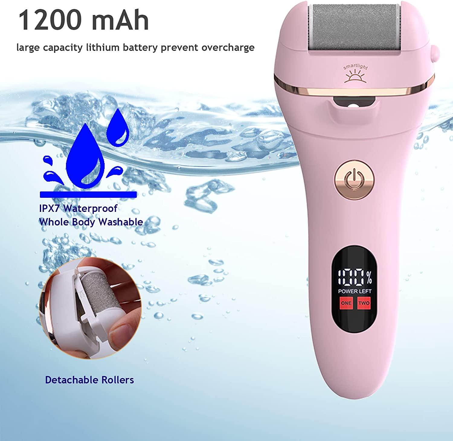 1200mAh Rechargeable Electric Scrubber with Detachable Head