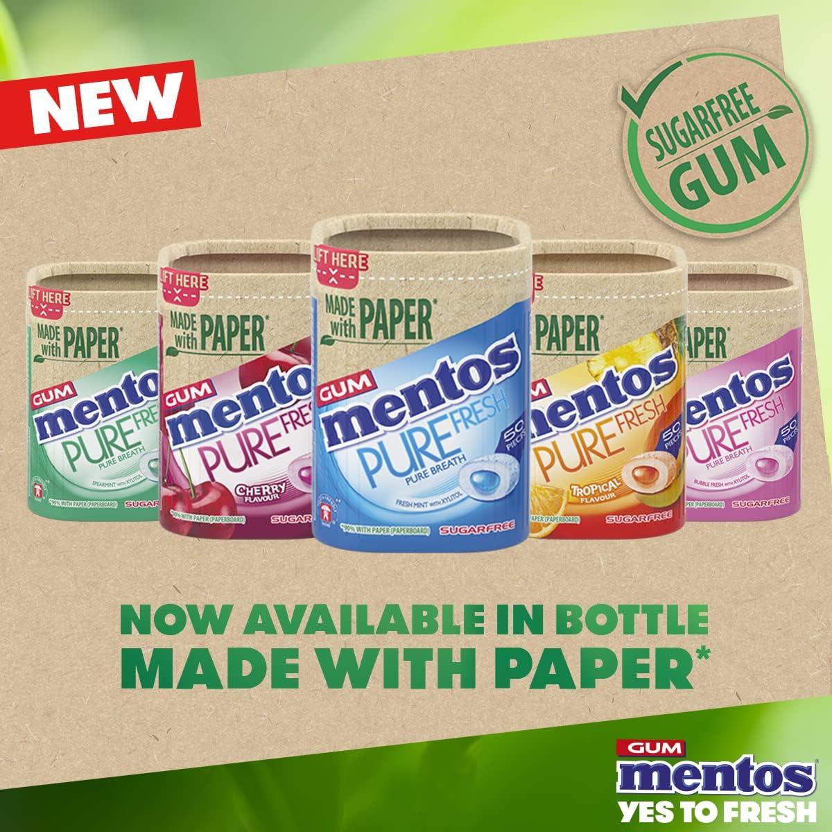 Sugar-free Chewing Gum Mentos Pure Fresh Sugar-Free Gum - Fresh Mint - View #11