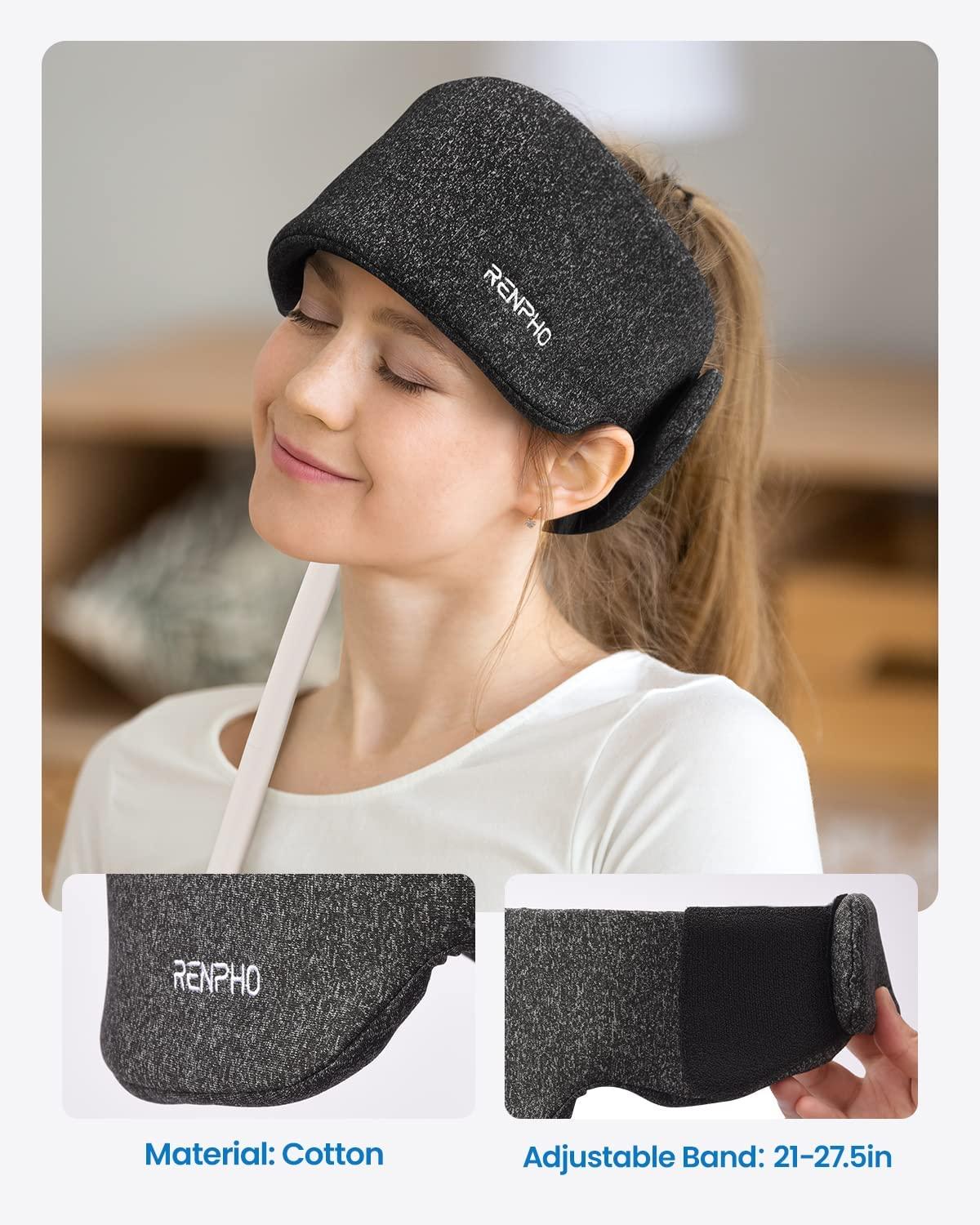 RENPHO Heated Head Massager & Mask Portable Scalp Massager with 3