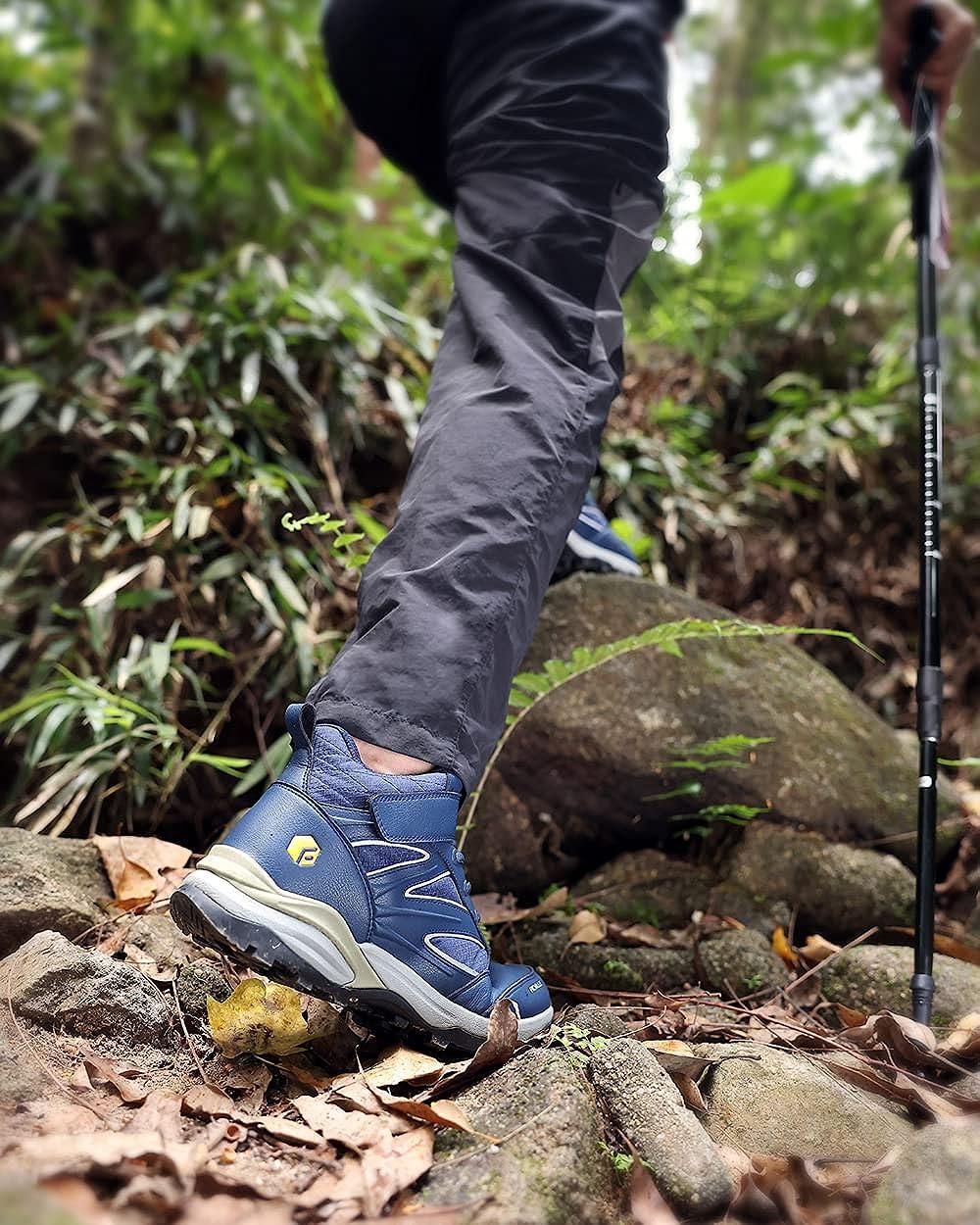 FitVille Wide Hiking Boots for Men Women Trekking Backpacking