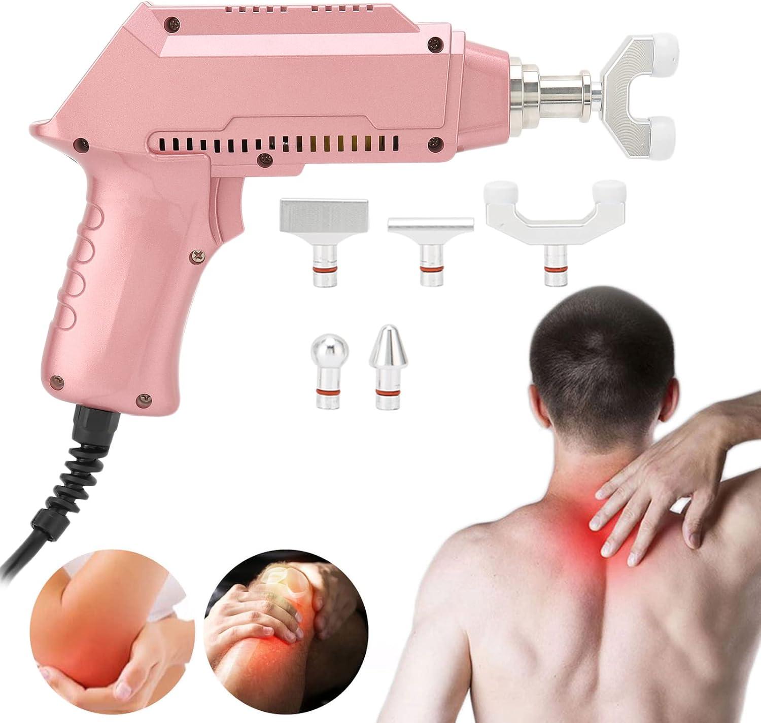 Electrical Chiropractic Massage Device - 30 Strength Levels 6 Rose Gold ...
