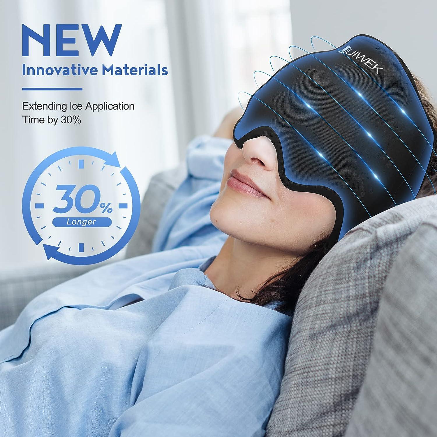 Migraine Ice Head Wrap Hot & Cold Therapy for Headache Relief