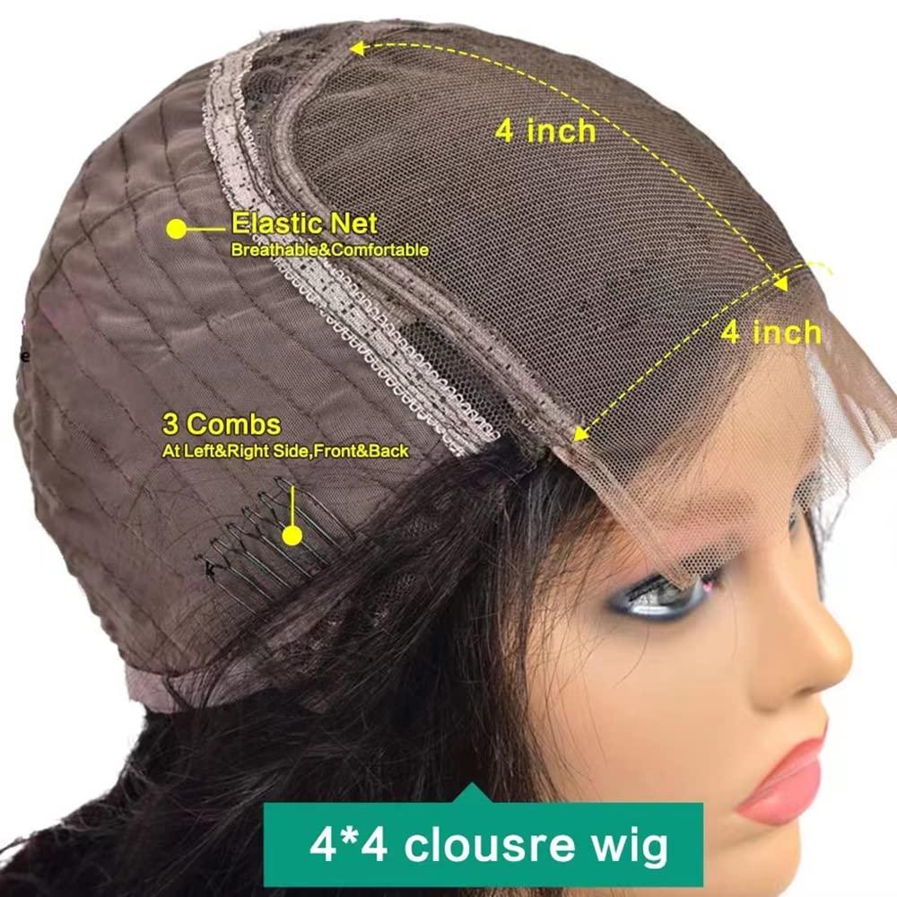 Body Wave Lace Front Wigs Human Hair Pre Plucked With Baby Hair