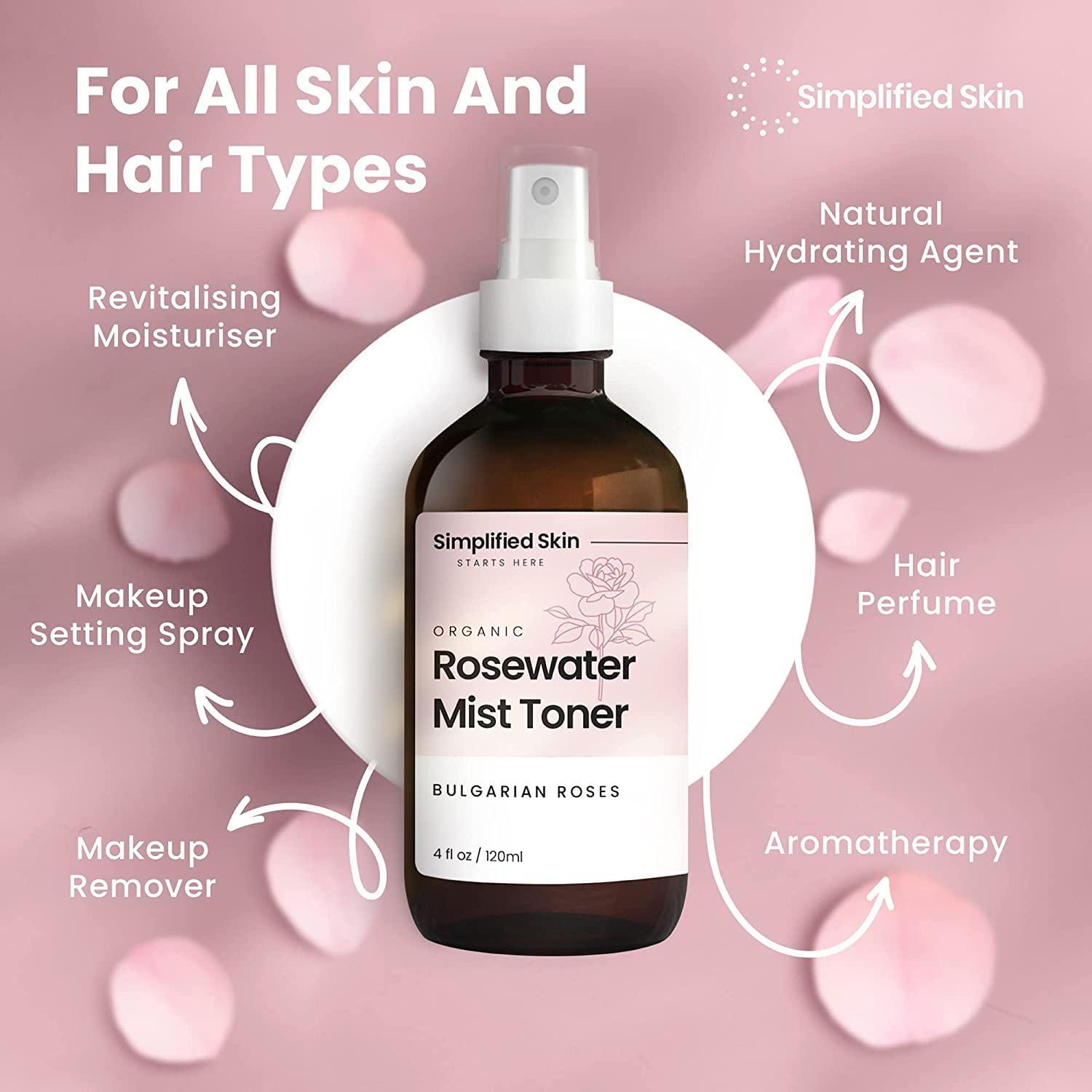 Rose water deals spray for face