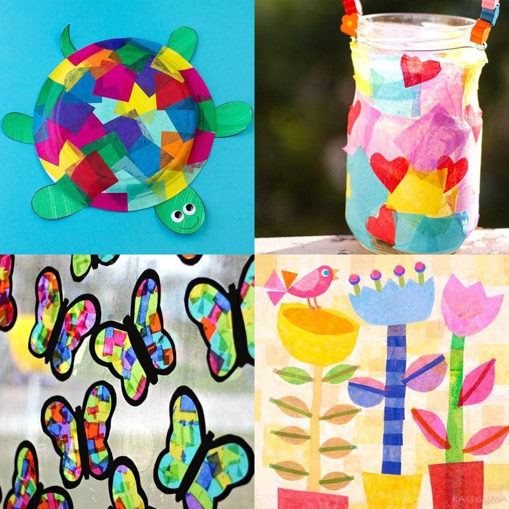 PATIKIL 100 Sheets Colored Tissue Paper AIS1 Bulk For Gift Bags, 19 - View #9