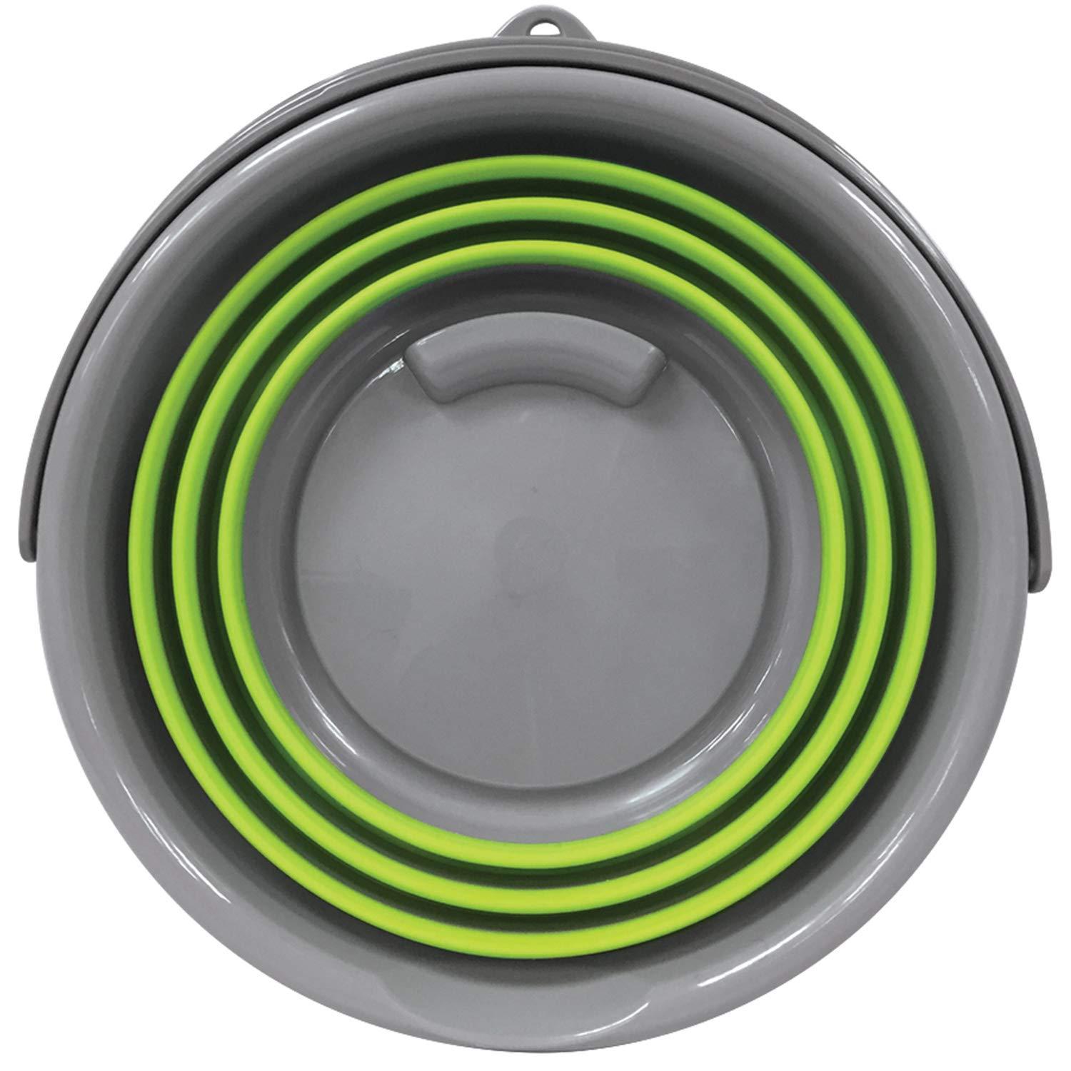 Centurion 1402 Deluxe Collapsible Bucket Green 2.65 Gal/10L