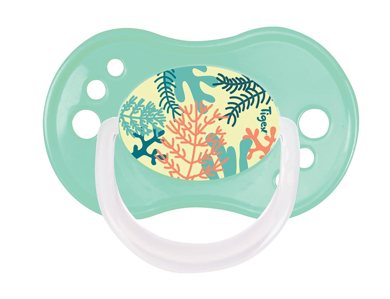 Tigex Twisted Lollipop Silicone Pacifier Set (0-6 Months) | BPA Free ...