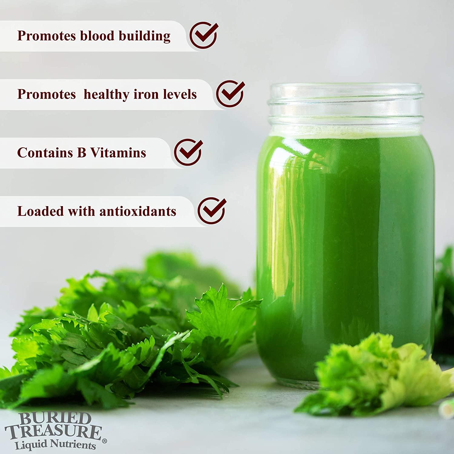 Buried Treasure Herbal Iron Supplement Promotes Blood Building