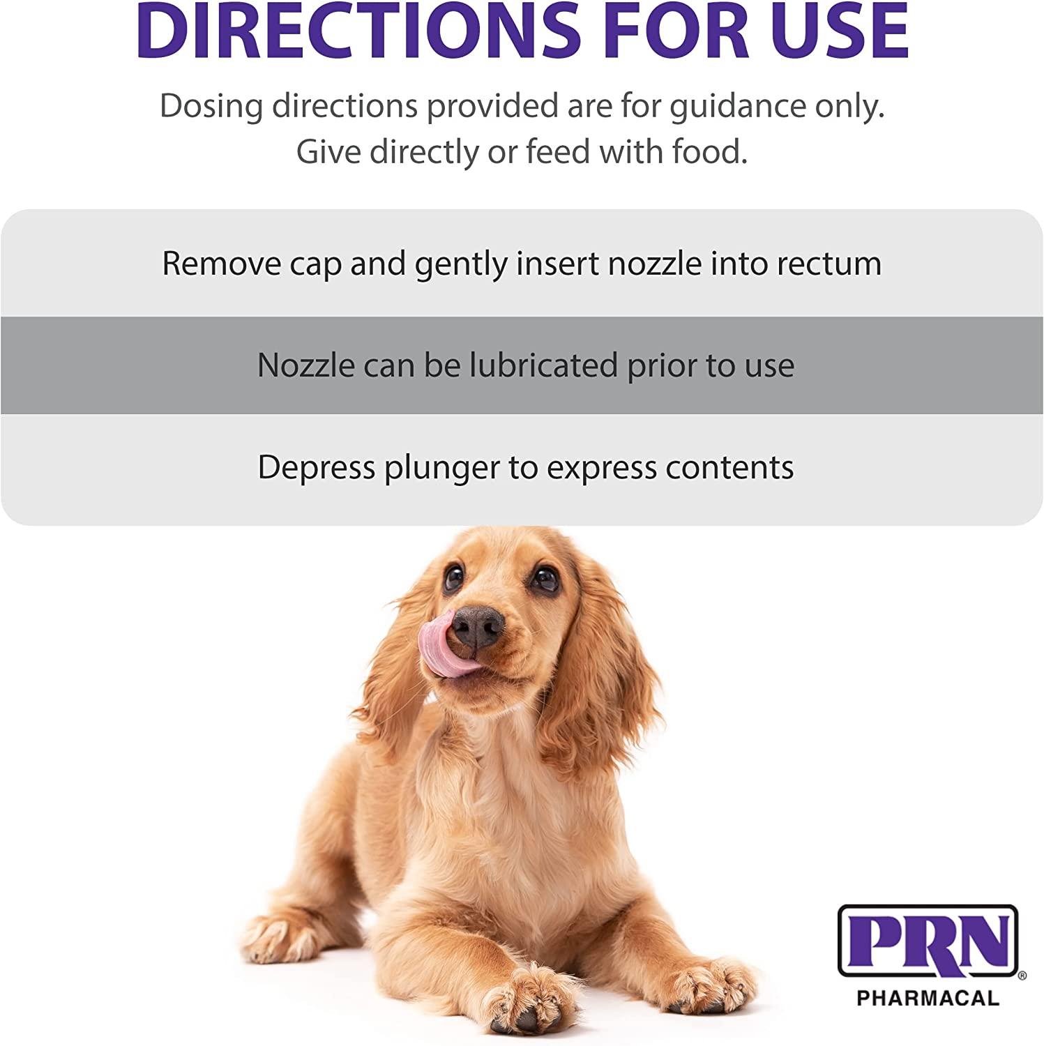 PRN Pharmacal PetEma Disposable Single Use Enema for Dogs & Cats