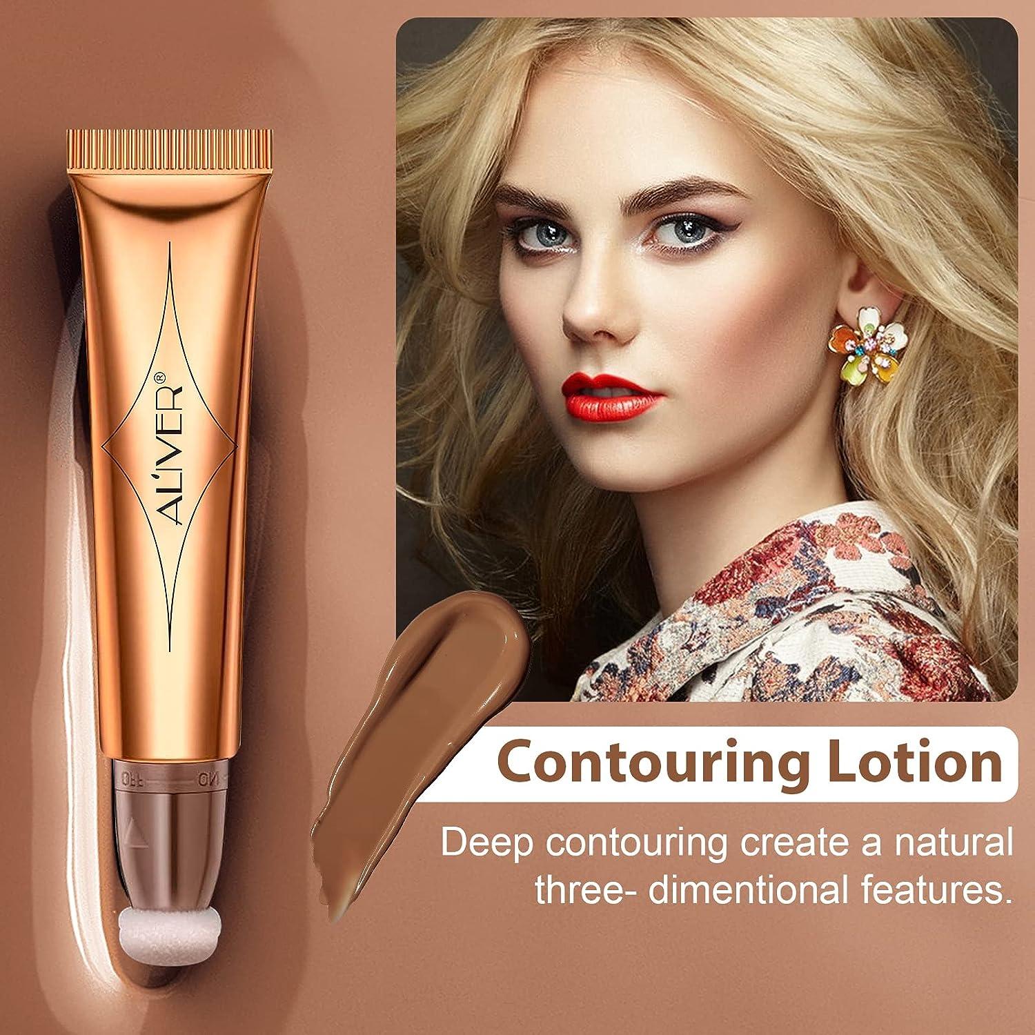 Contour Beauty Wand Liquid Face Concealer Contouring with Cushion