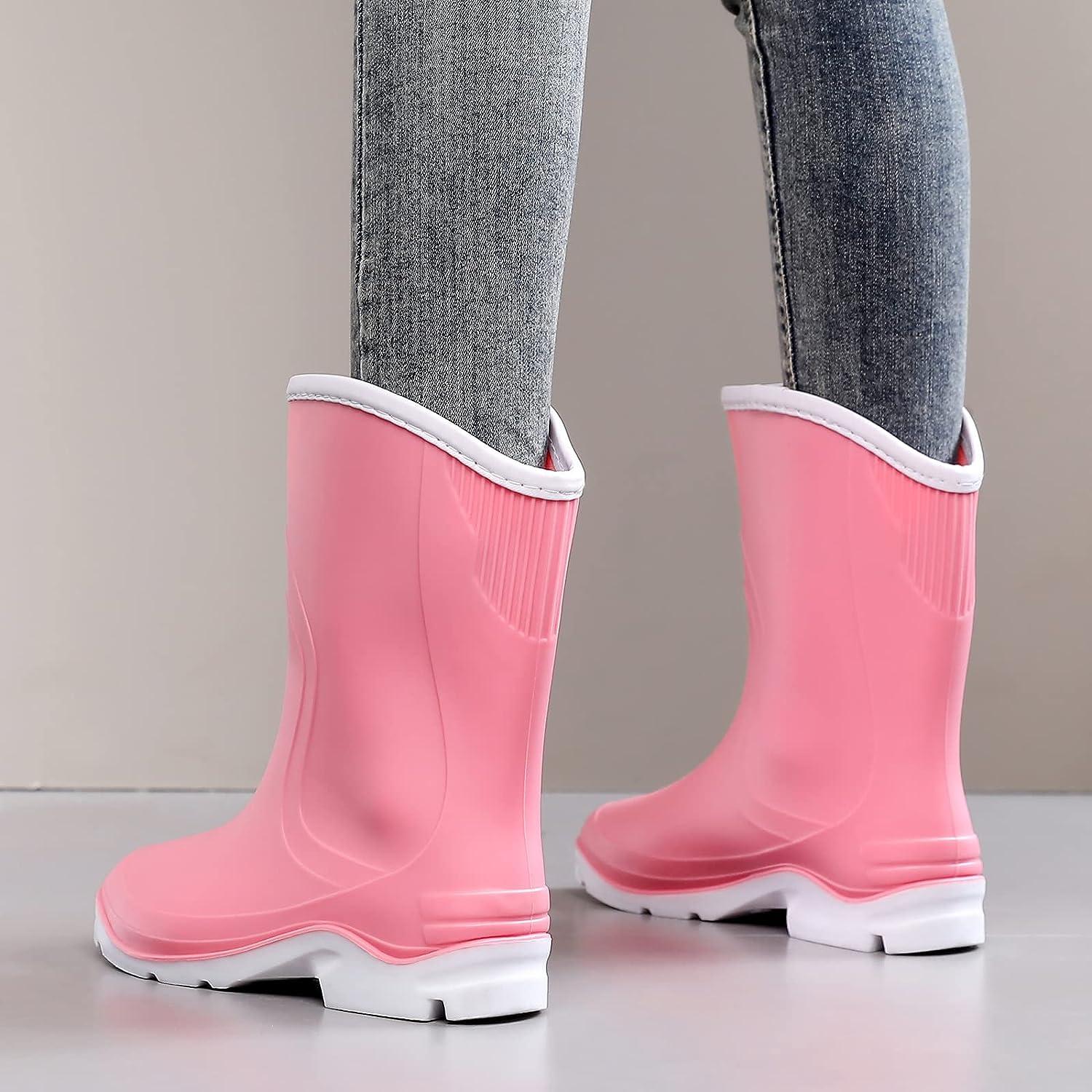  Womens Pink Rain Boots