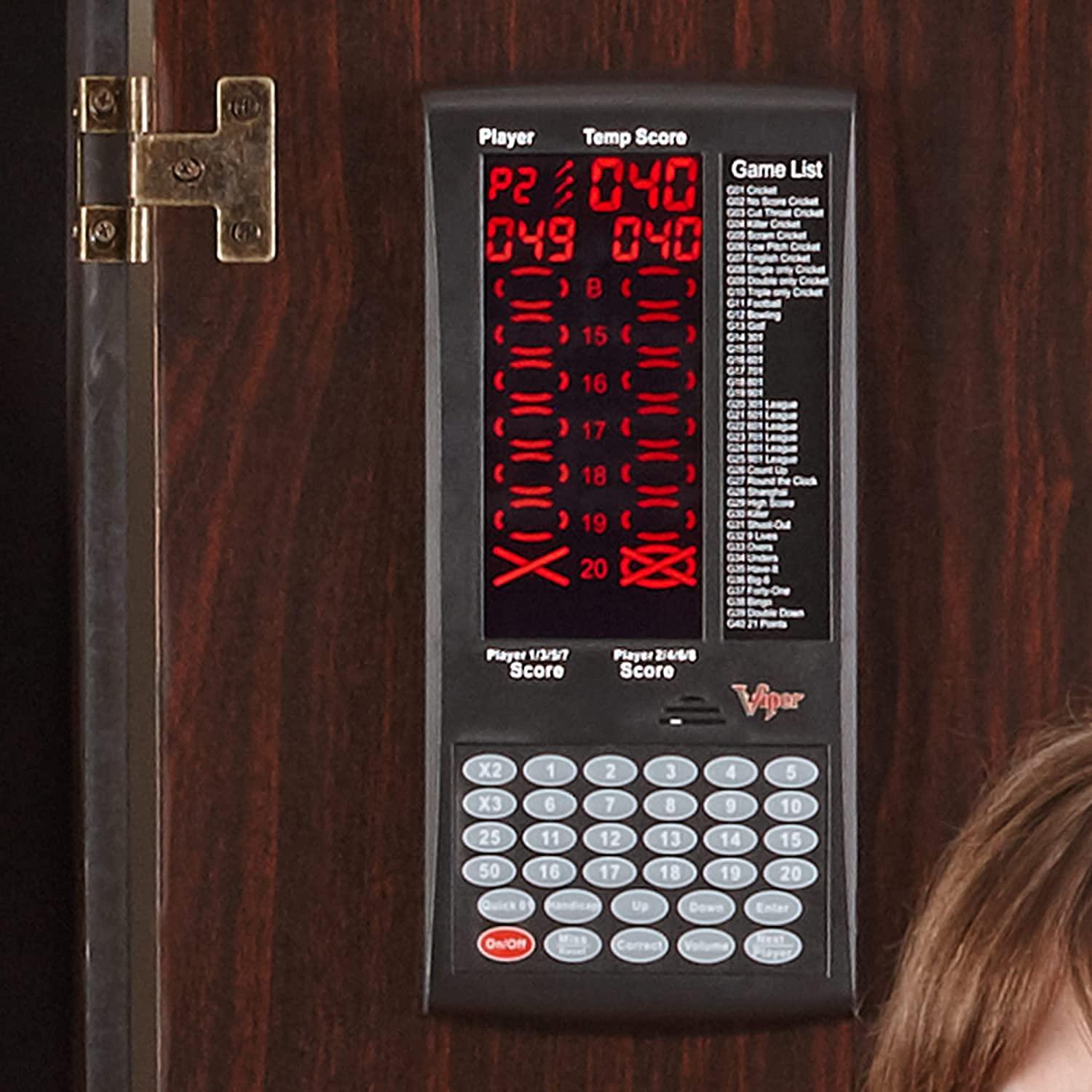 Viper ProScore Digital Dart Scorer Black Improve your game with