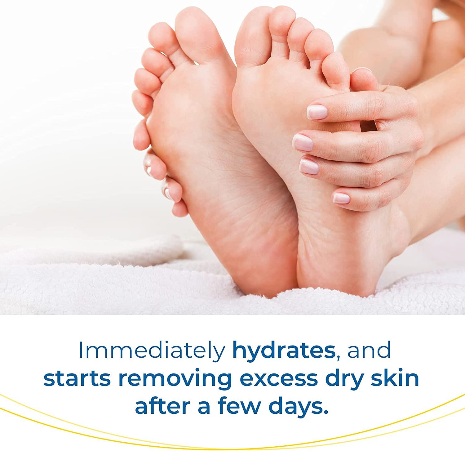 Dr. Scholl's Ultra Exfoliating Foot Lotion Cream with Urea for Dry