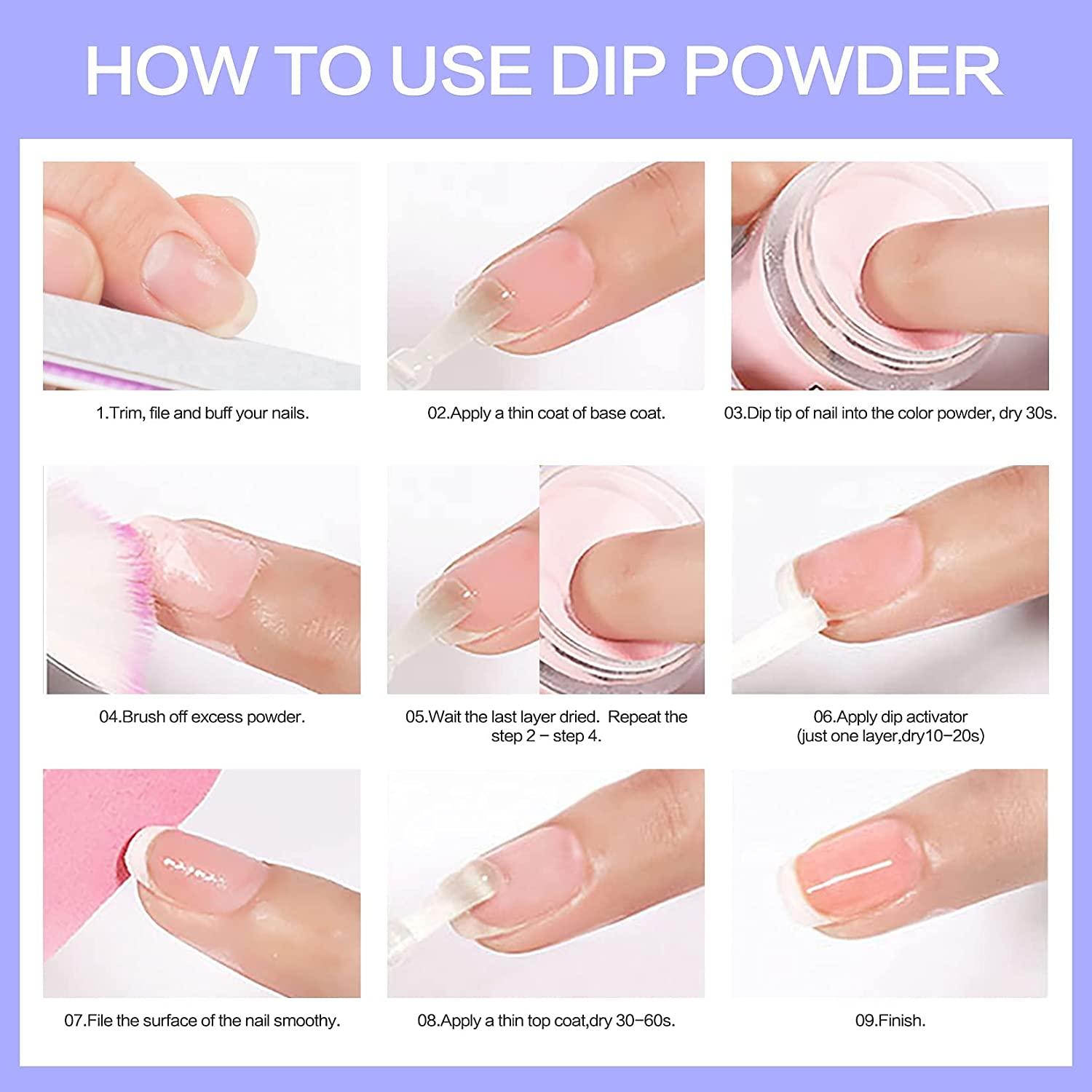 Color Changing Dip Powder for Nails!