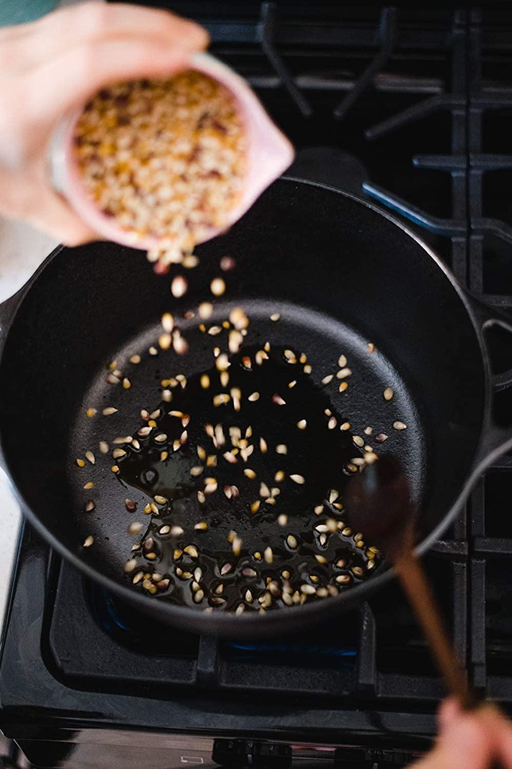 Amish Country Popcorn Butter Flavored Canola Oil 16 oz Jar NonGMO