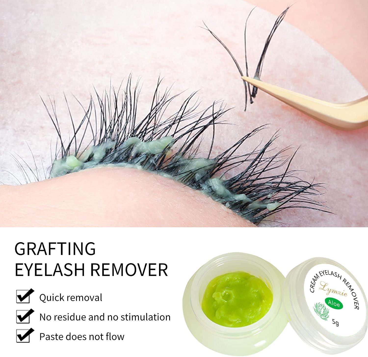Lymzie Eyelash Extension Remover Cream 5g - ALOE Flavored Professional  Adhesive Remover for Sensitive Skin | Buy Now with Express International  Delivery | GoSupps.com
