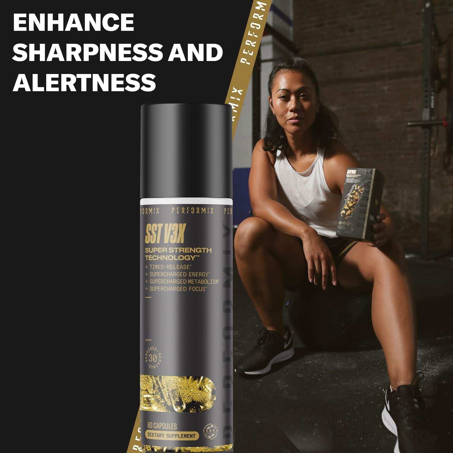 Performix SST V3X 60 Capsules - Supercharged Energy & Mental