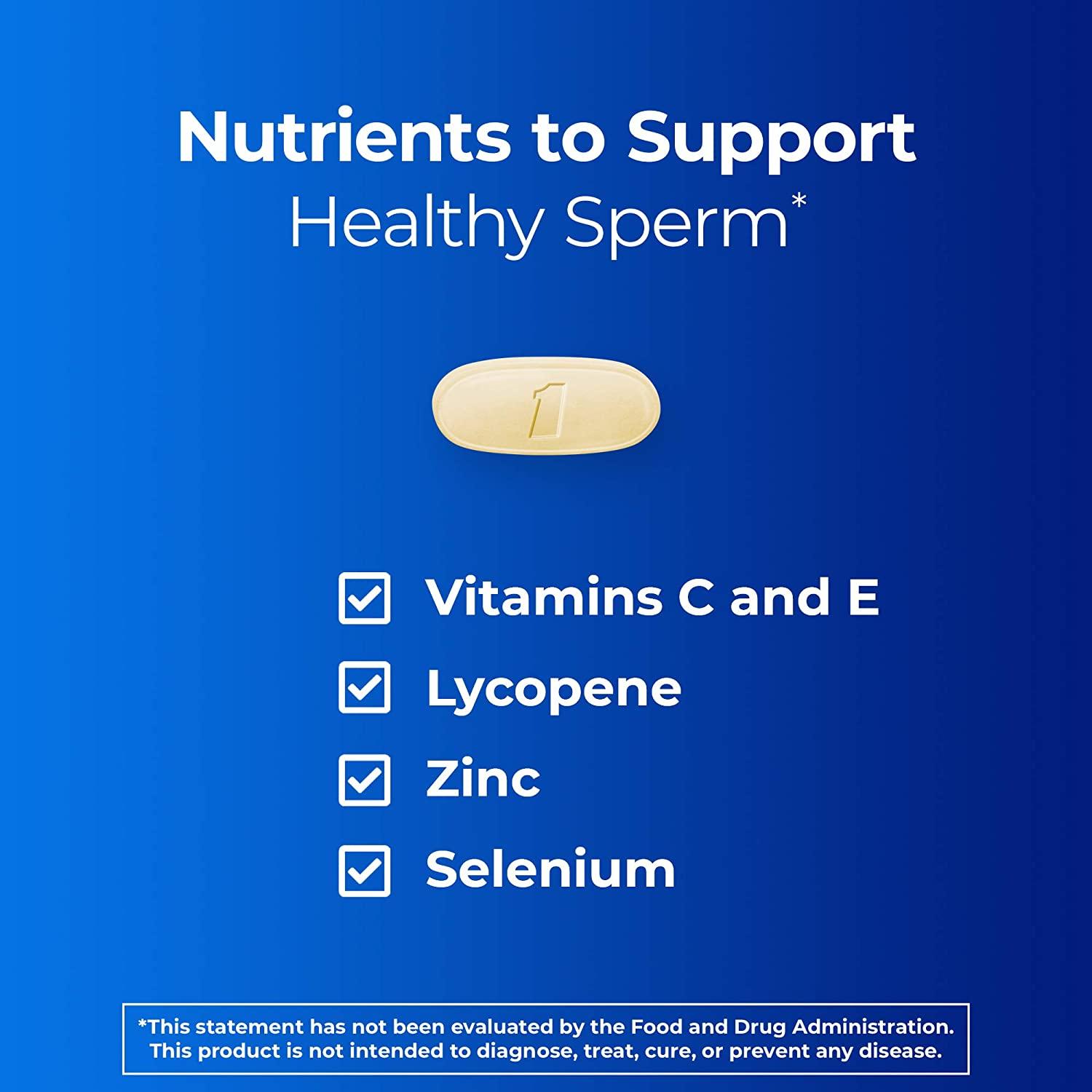 One A Day Men's PreConception Health Multivitamin for Healthy Sperm