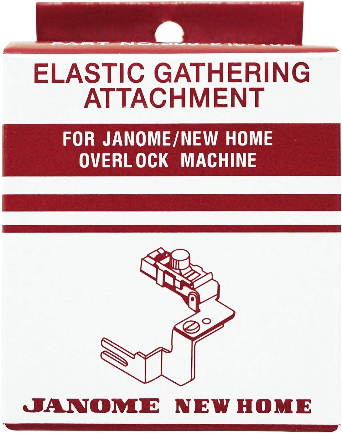 Janome Serger Overlock Elastic Gathering Attachment Professional