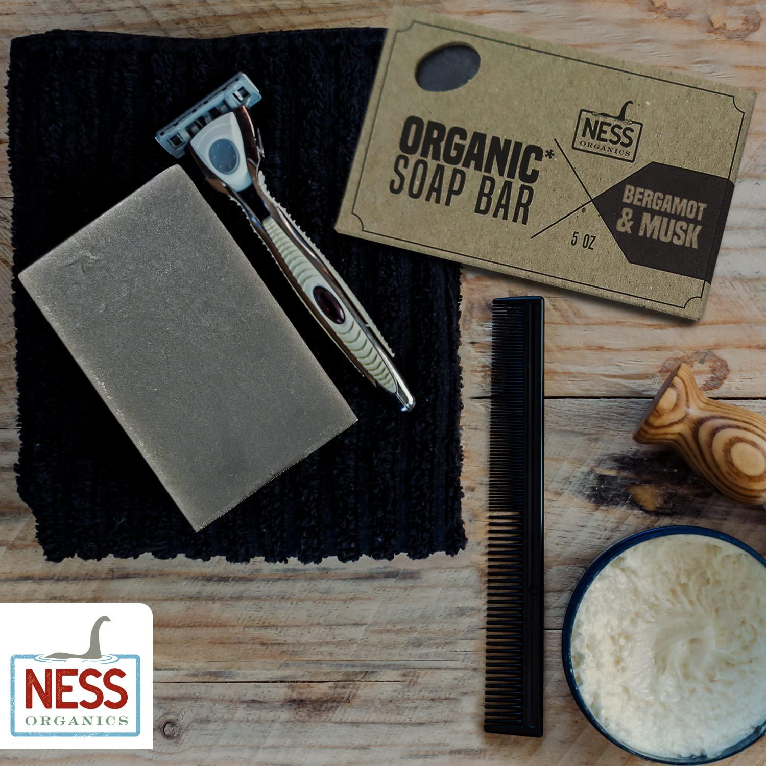 Ness Mens Soap Bar - Bergamot & Musk Scent, All Natural With Organic  Ingredients, Mens Bar Soap With…See more Ness Mens Soap Bar - Bergamot &  Musk