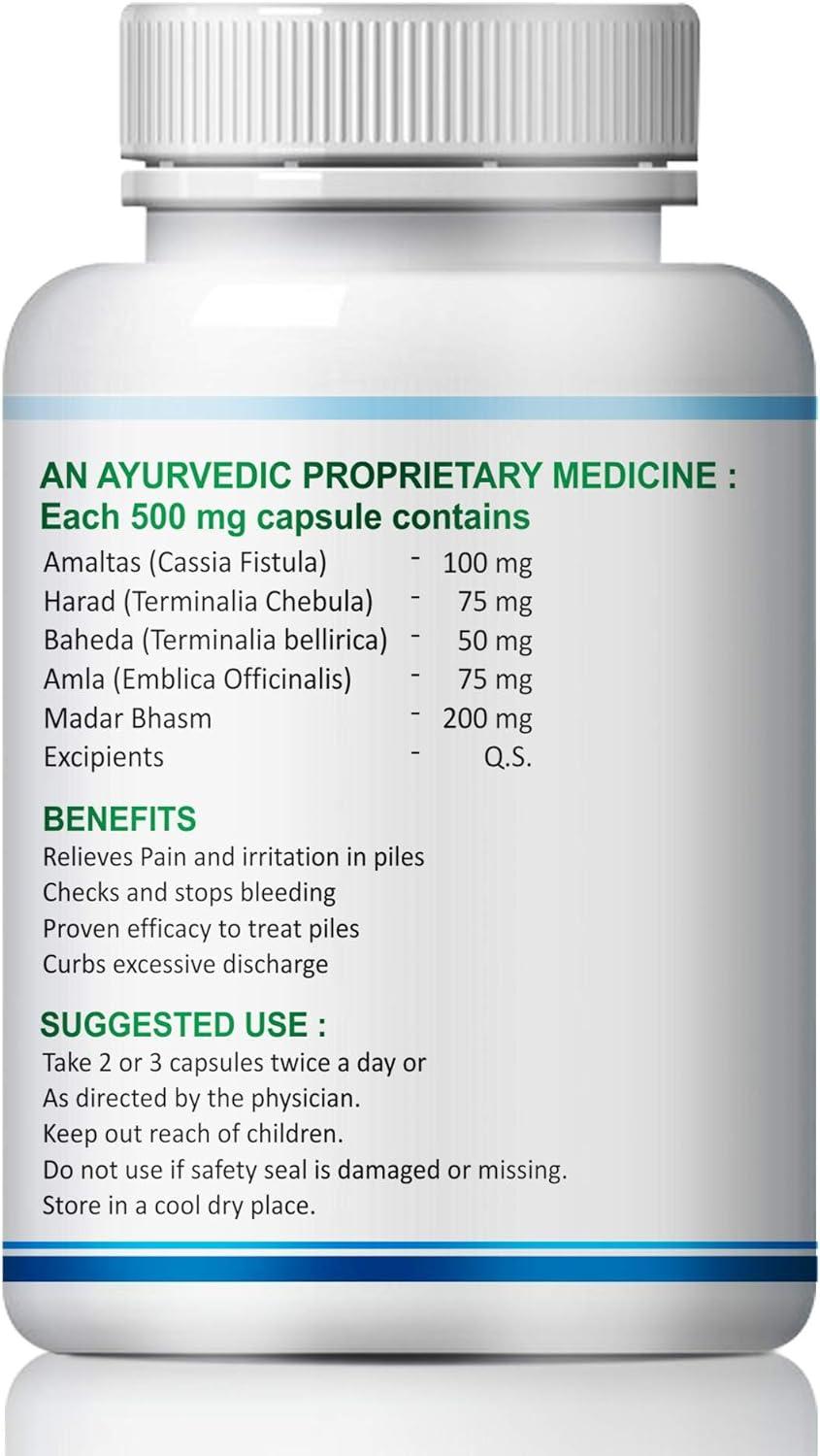 Riffway Pilesgon Capsule Piles Capsules Shrinking Treatment ! Soothing