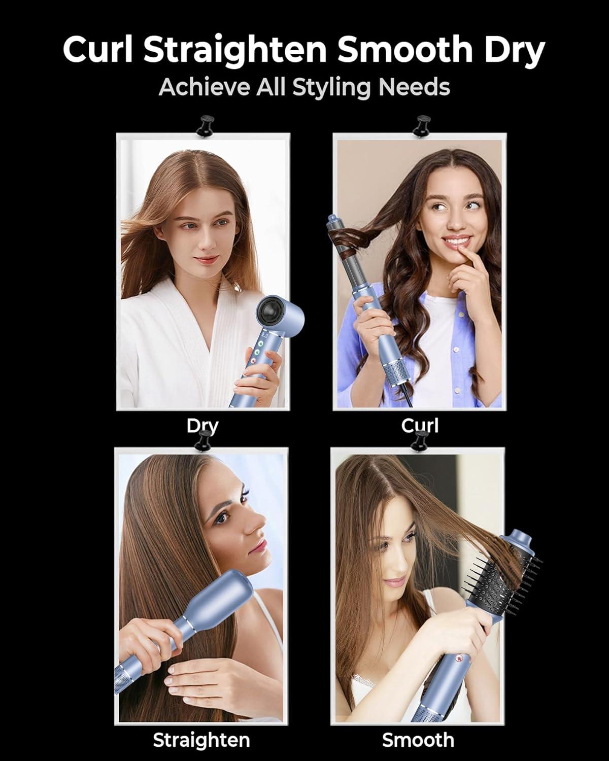 5-in-1 Air Styler High Speed Magic Hair Styler 2024 Hair Dryer