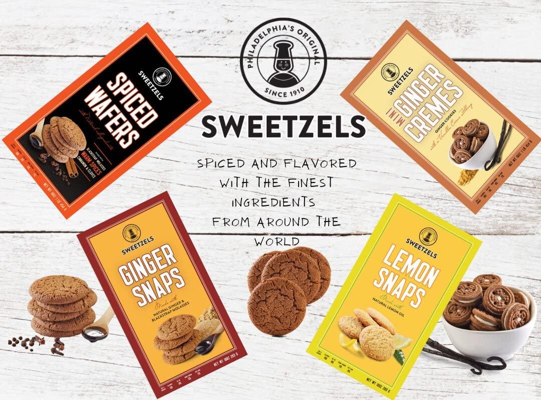Spiced Wafers Philadelphia Original Famous Ginger Snaps Sweetzels