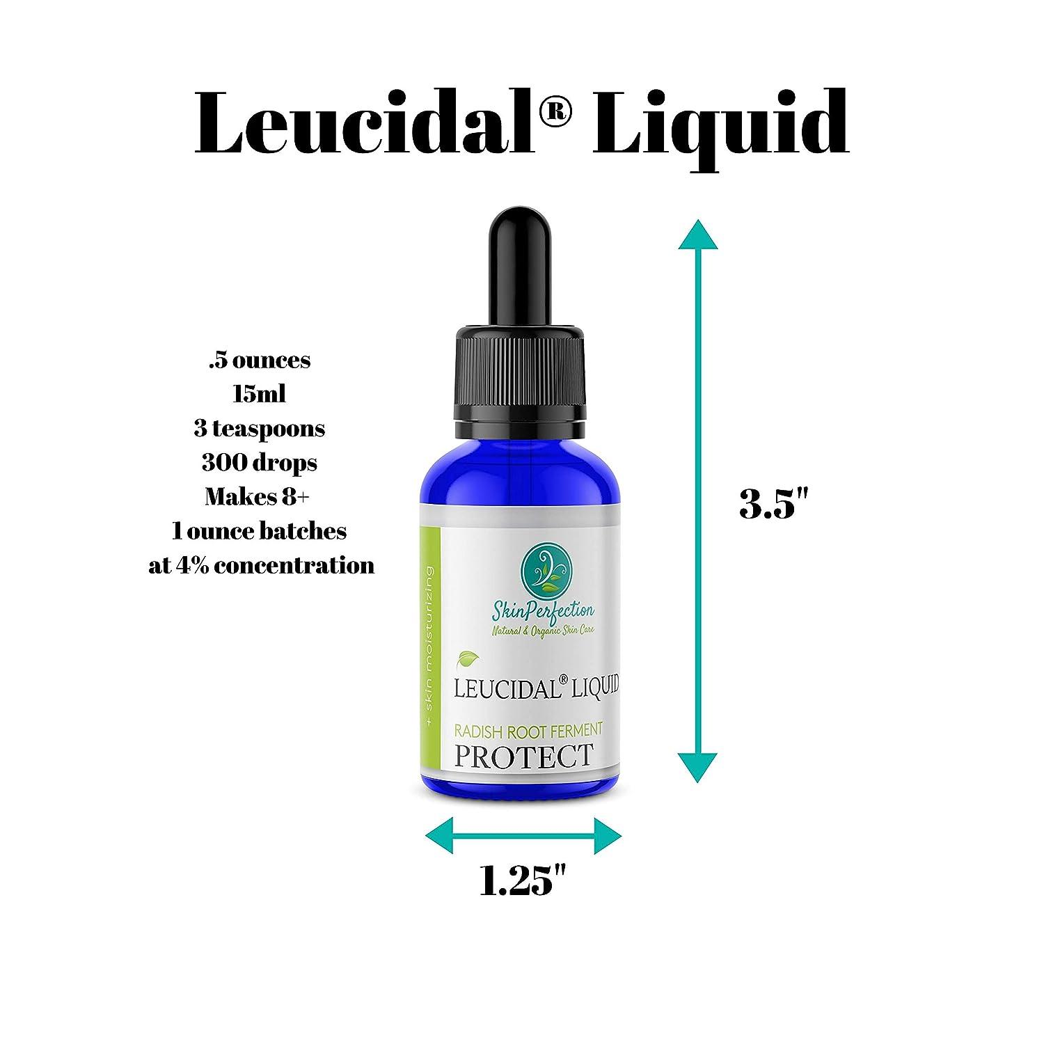 Leucidal Liquid Radish Root Superior Natural DIY Lotion Making