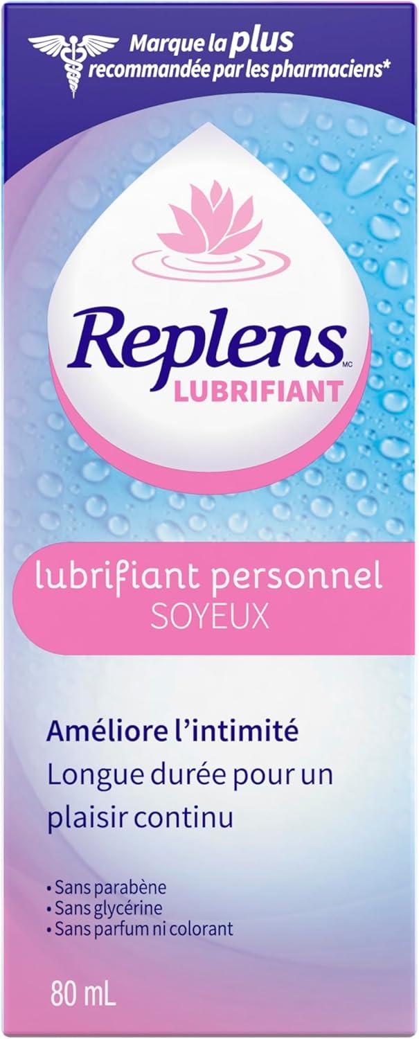 Replens Silky Smooth Personal Lubricant Paraben Free 80-ml | Buy Now with  Express International Delivery | GoSupps.com